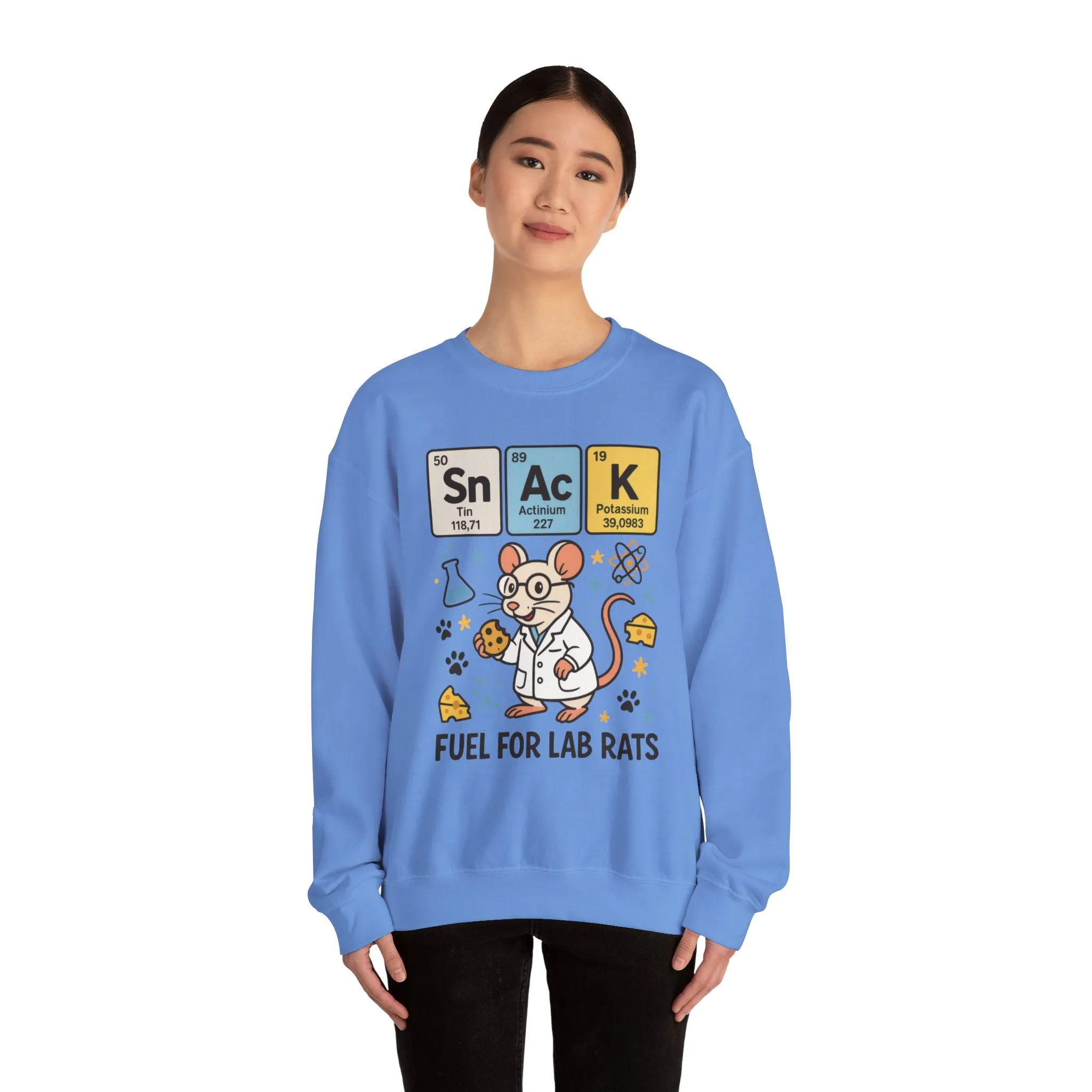 Lab Rat Science Sweatshirt, Science Crewneck, Funny Gift for Teachers, Chemistry Sweatshirt, Cute Lab Rat Design, Perfect for Birthdays - Image 20