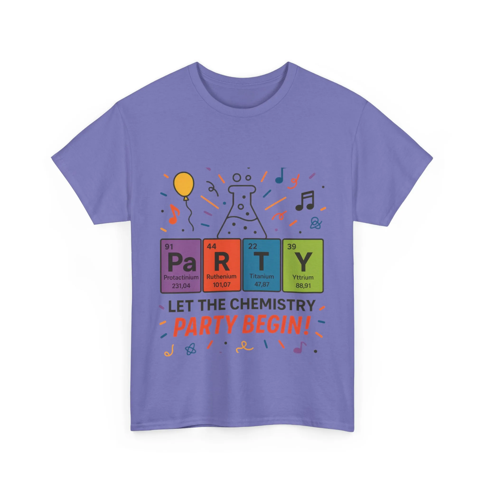 Funny Chemistry Party T-Shirt, Periodic Table PaRTY Tee, Unisex Science Humor Shirt, Gift for Chemistry Teacher,Science Tee, Nerdy Pun Shirt - Image 18