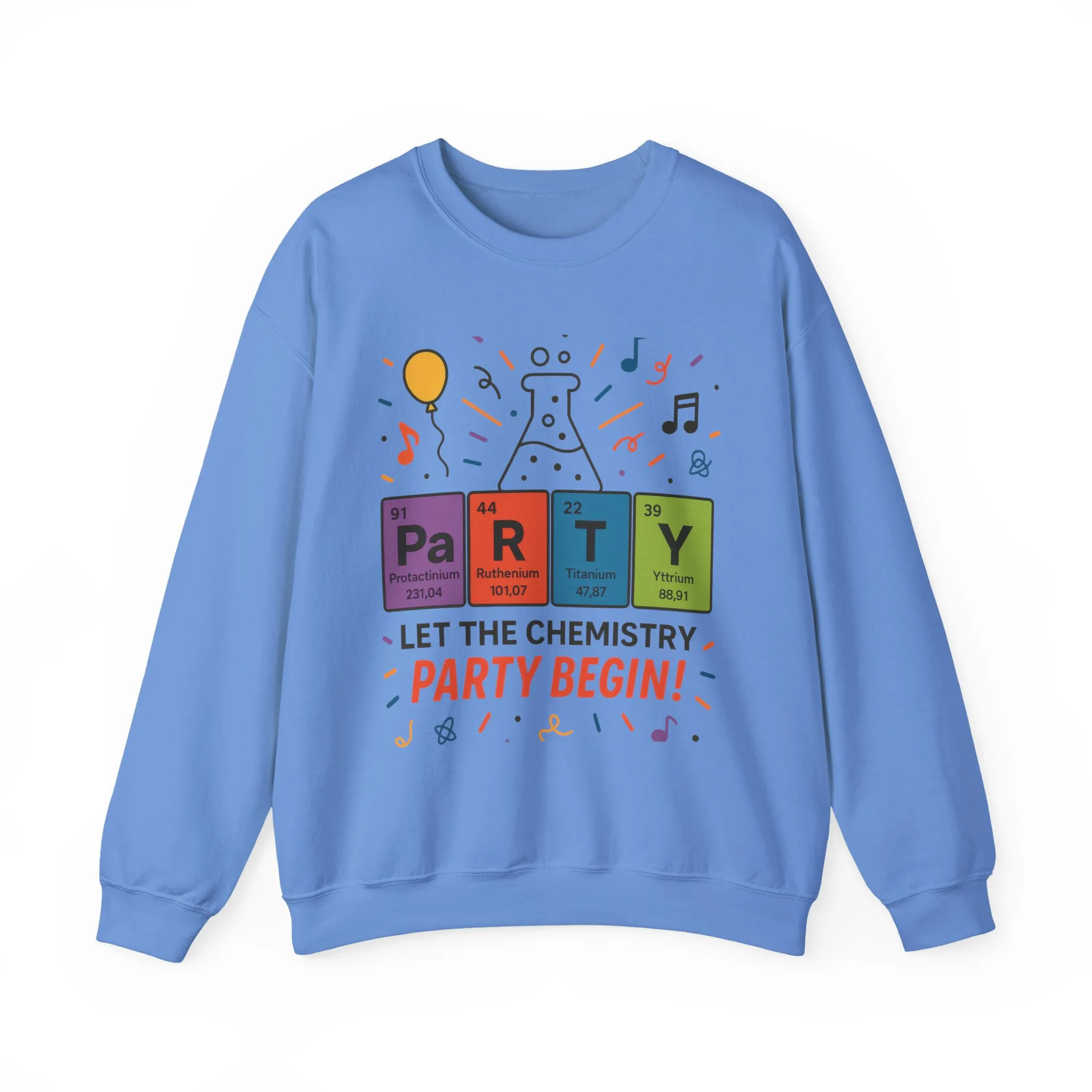 Party Chemistry Crewneck Sweatshirt, Chemistry Sweatshirt, Science Gift, Cute Crew Neck, Birthday Sweatshirt, Unisex Pullover - Image 21