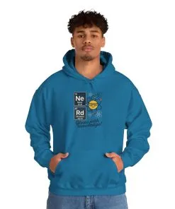 Nerd Science Hoodie for Men, Funny Science Sweatshirt, Periodic Table Hoodie, Geeky Gift, Perfect for Holidays & Science Lovers
