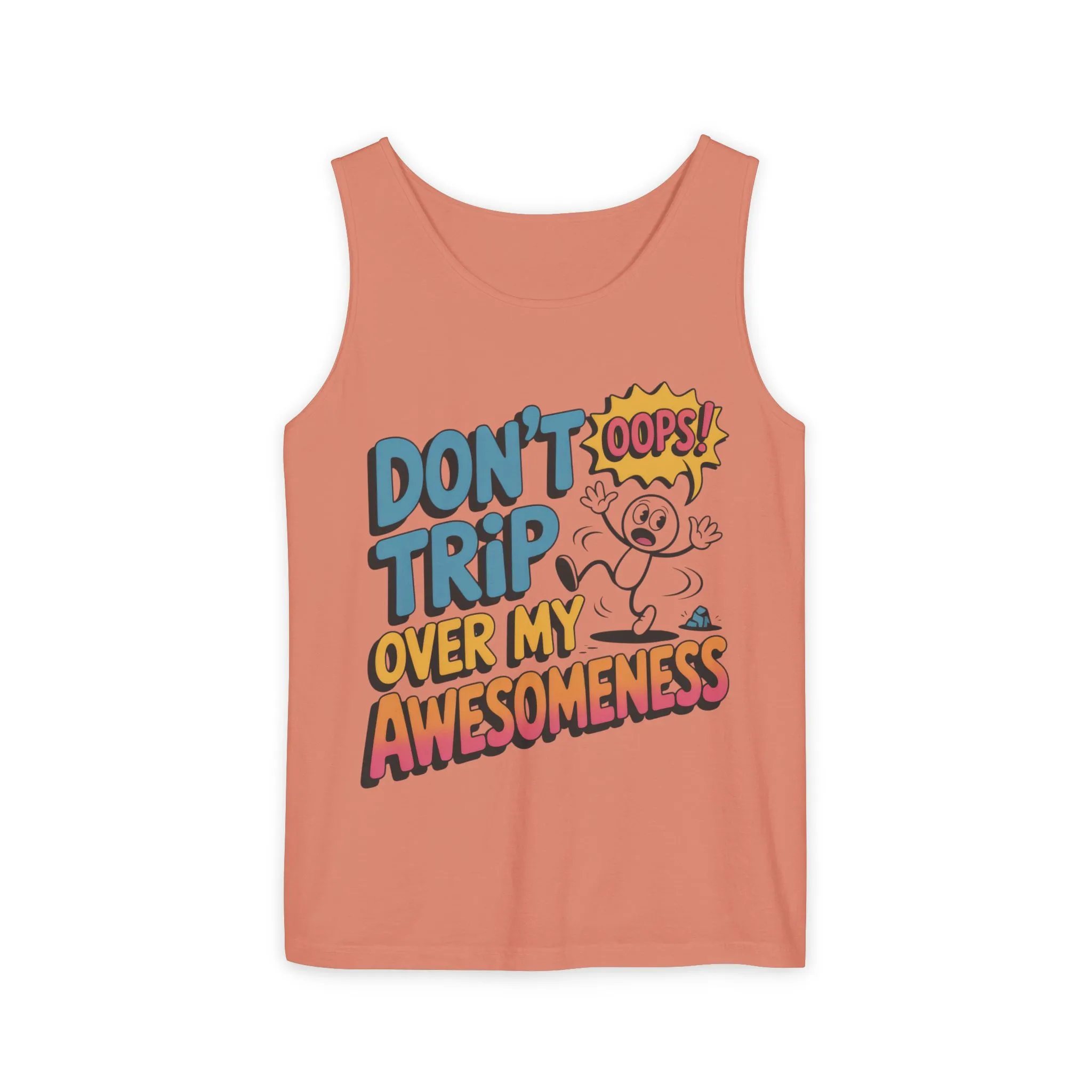 Funny Graphic Tank Top, Don't Trip Over My Awesomeness Tank, Womens Cotton Tank for Casual Wear, Gift for Friends, Birthday Gift, Humor Tee - Image 37