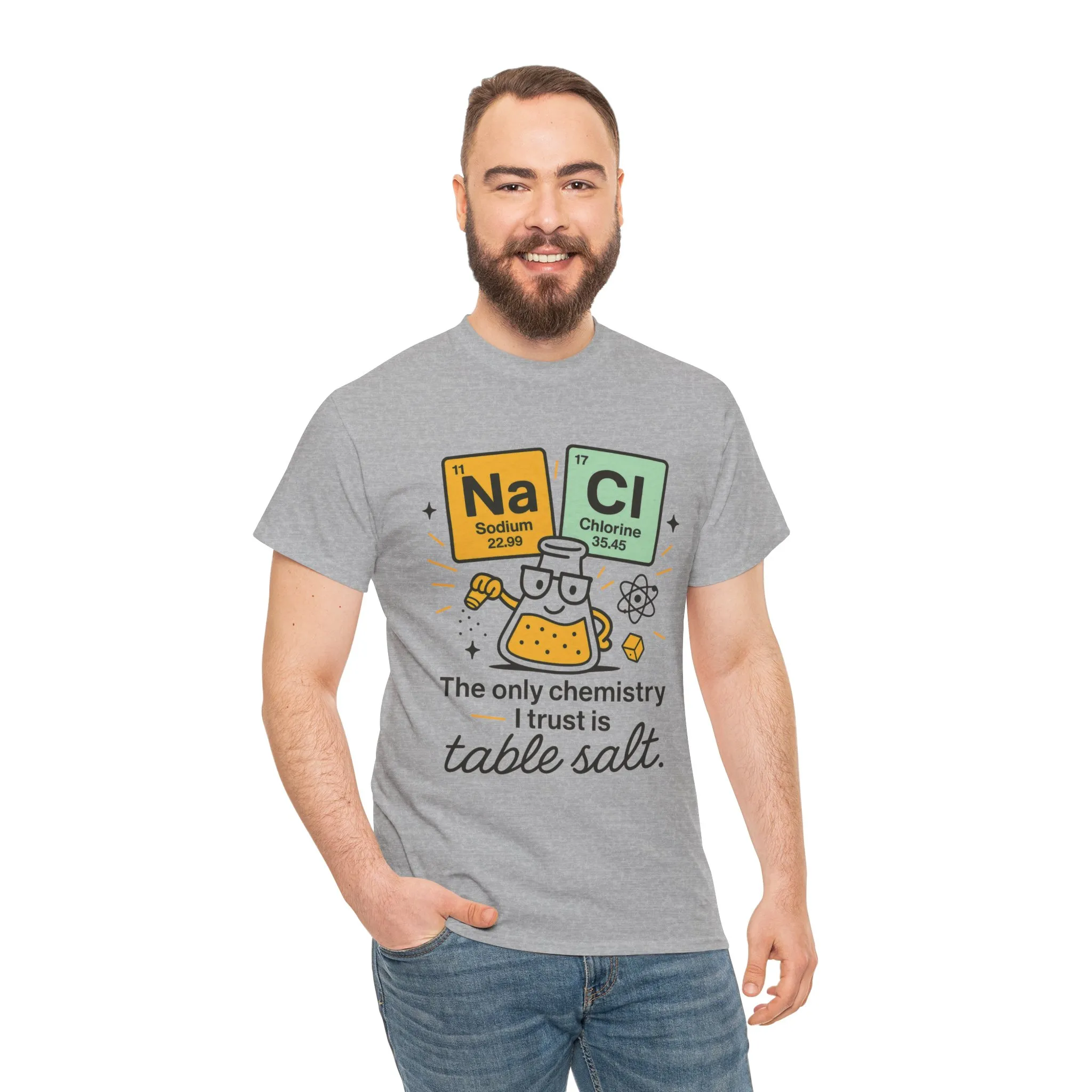 Chemistry Humor T-Shirt, Science Lover Shirt, Gift for Chemistry Teacher, Science Tee, Unique Educational Apparel, Unisex Nerdy Pun Shirt - Image 6