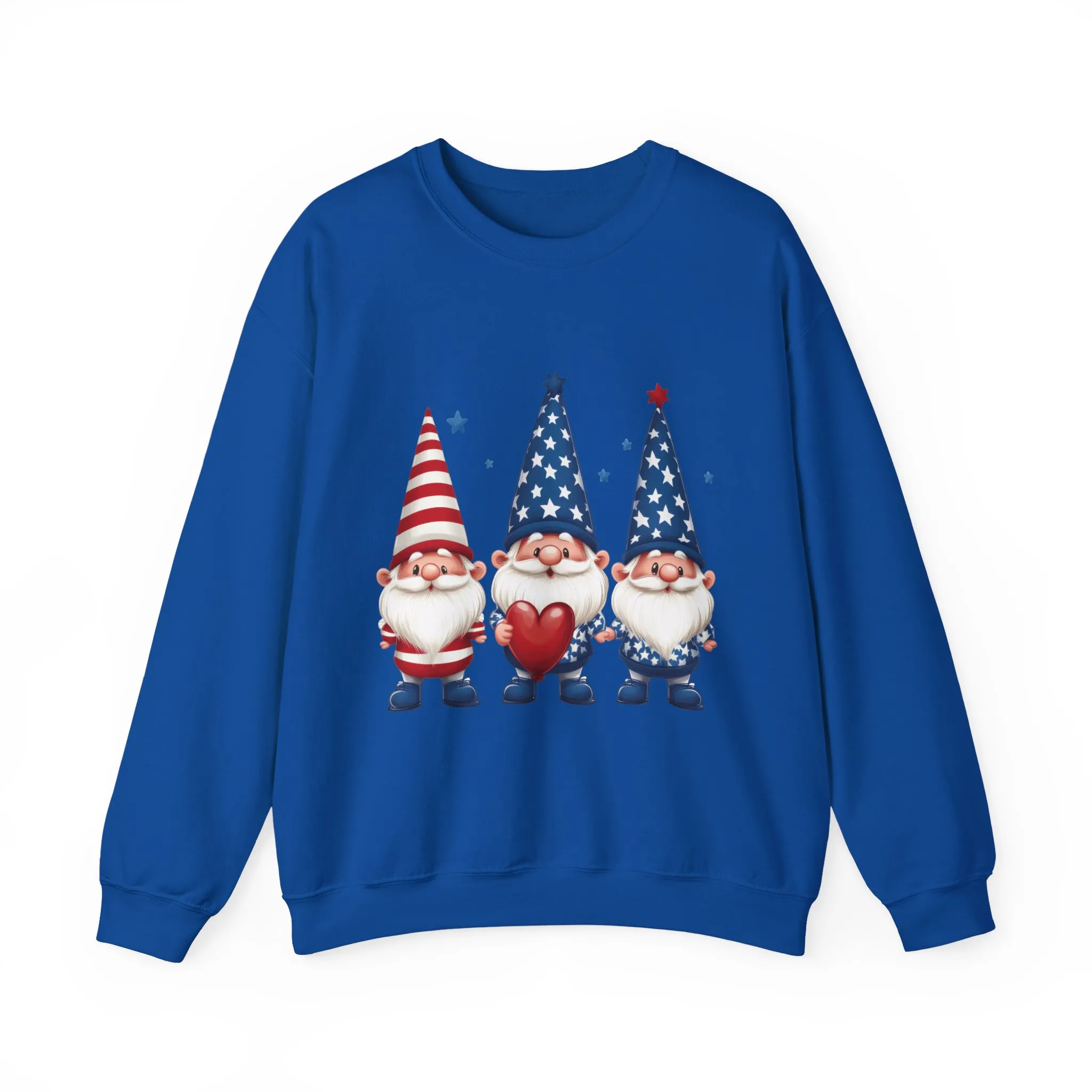 Patriotic Gnome Sweatshirt, Cozy Casual Wear for Independence Day, Gift for Gnome Lovers, 4th of July Apparel, All-Year Comfort - Image 22