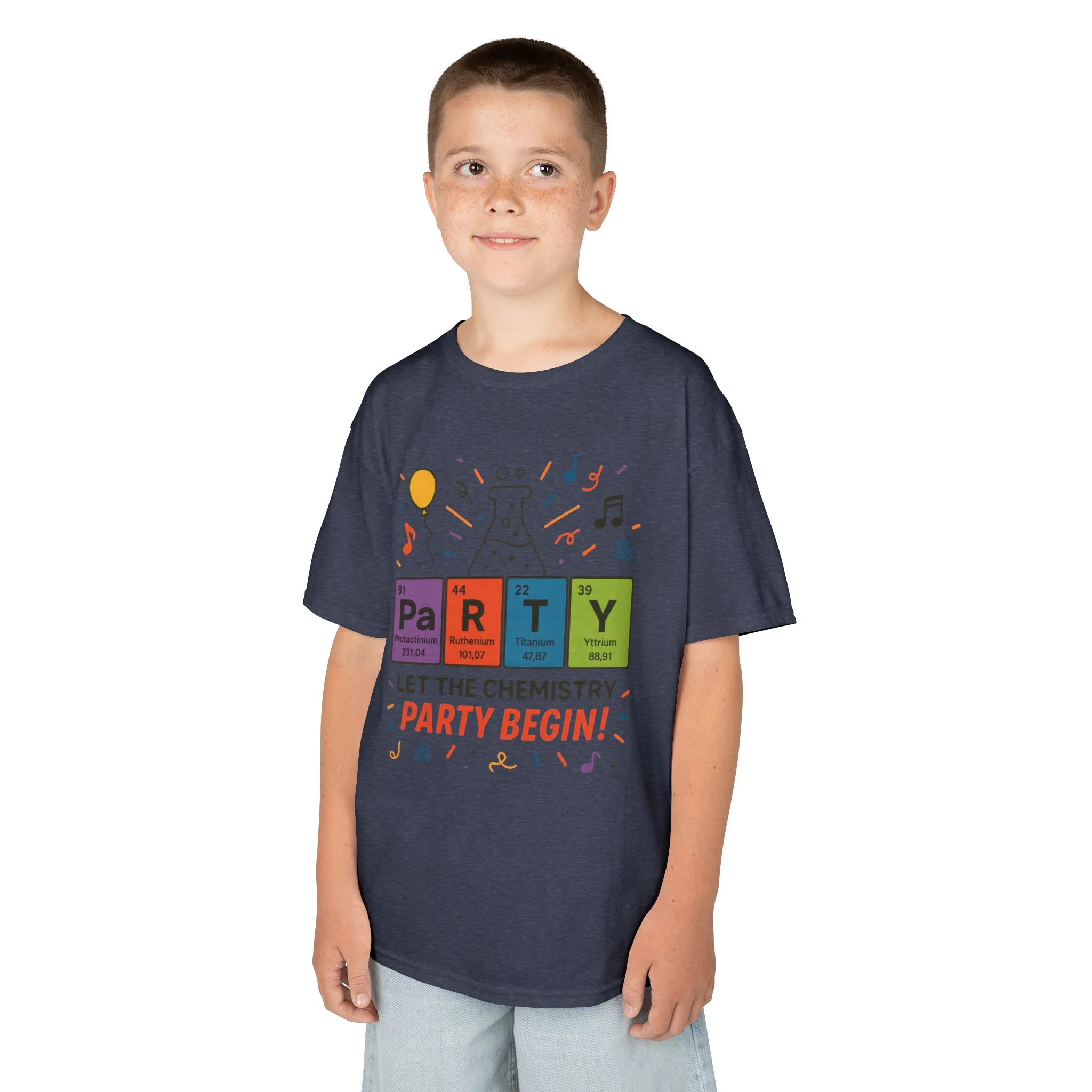 Kids' Chemistry Party T-Shirt, Periodic Table Tee, Funny Science Shirt for Boys & Girls, Science Tee, Unique Educational Apparel - Image 21