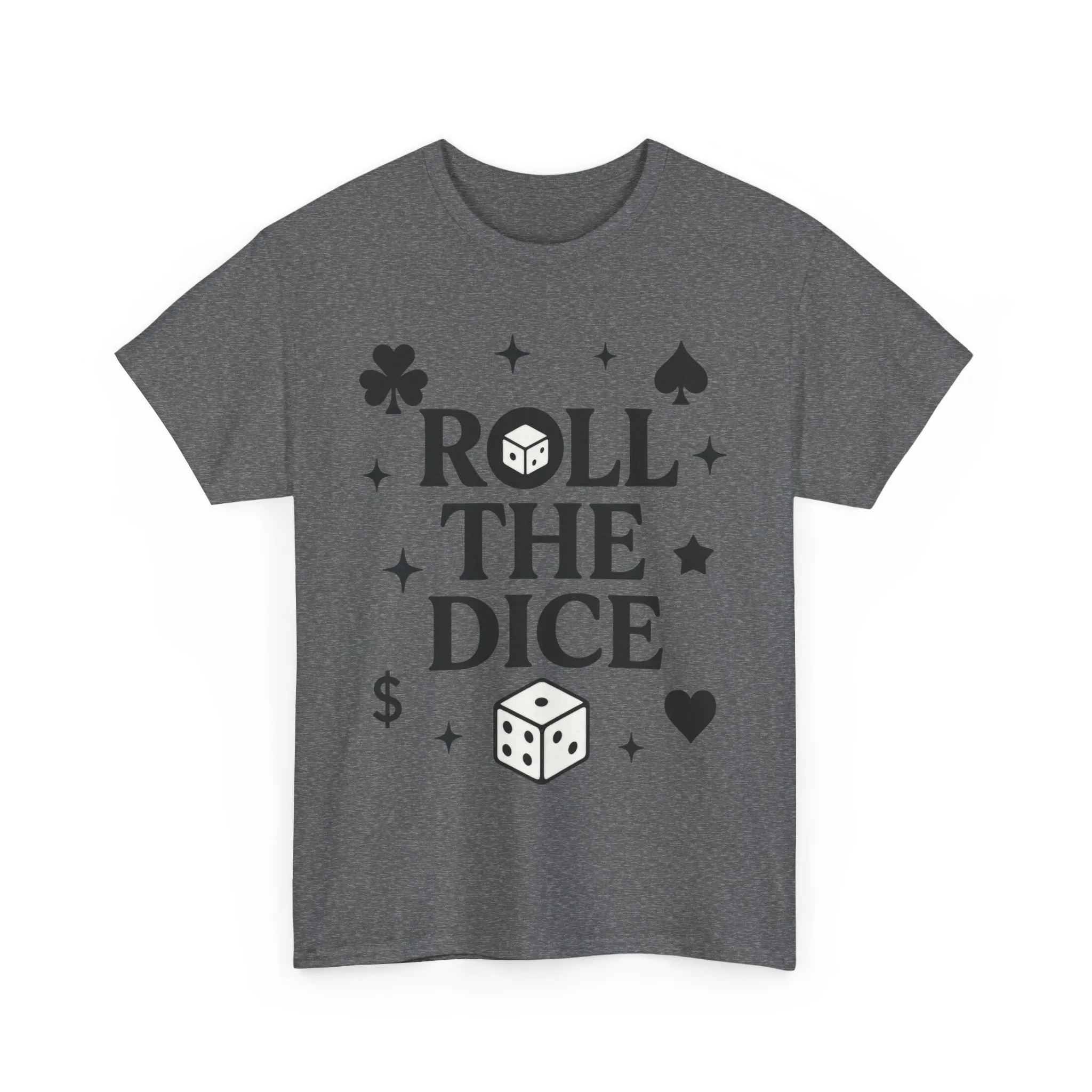 Fun Dice & Card Games Unisex Tee, Perfect for Game Nights, Gifts for Gamers, Poker Events, Gambling Shirt, Casino Wear, Poker T-Shirt - Image 2