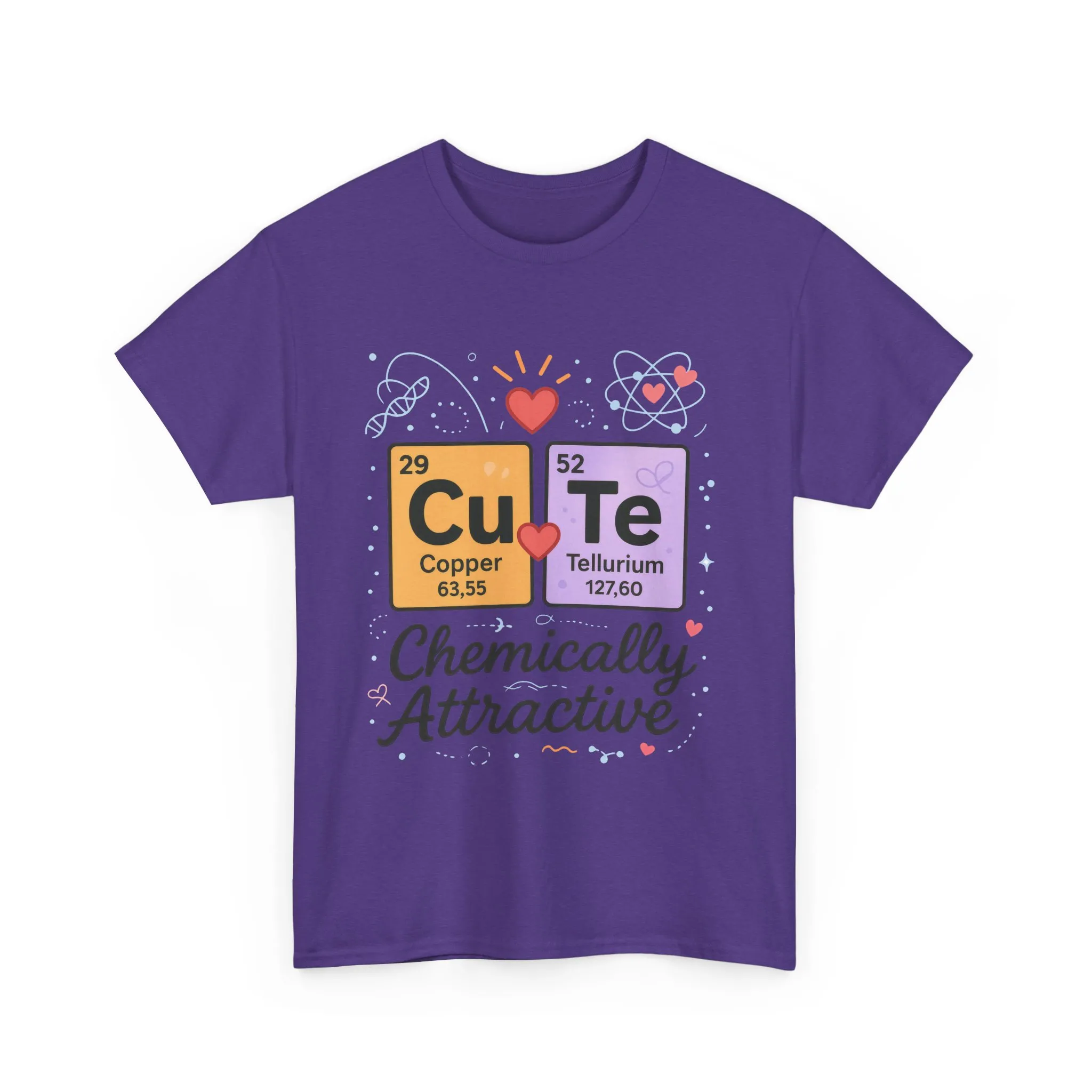 Cute Science T-Shirt for Women, Chemically Attractive Periodic Table Tee, Funny Nerdy Gift for Her, Chemistry Lover Gift, Science Apparel - Image 34