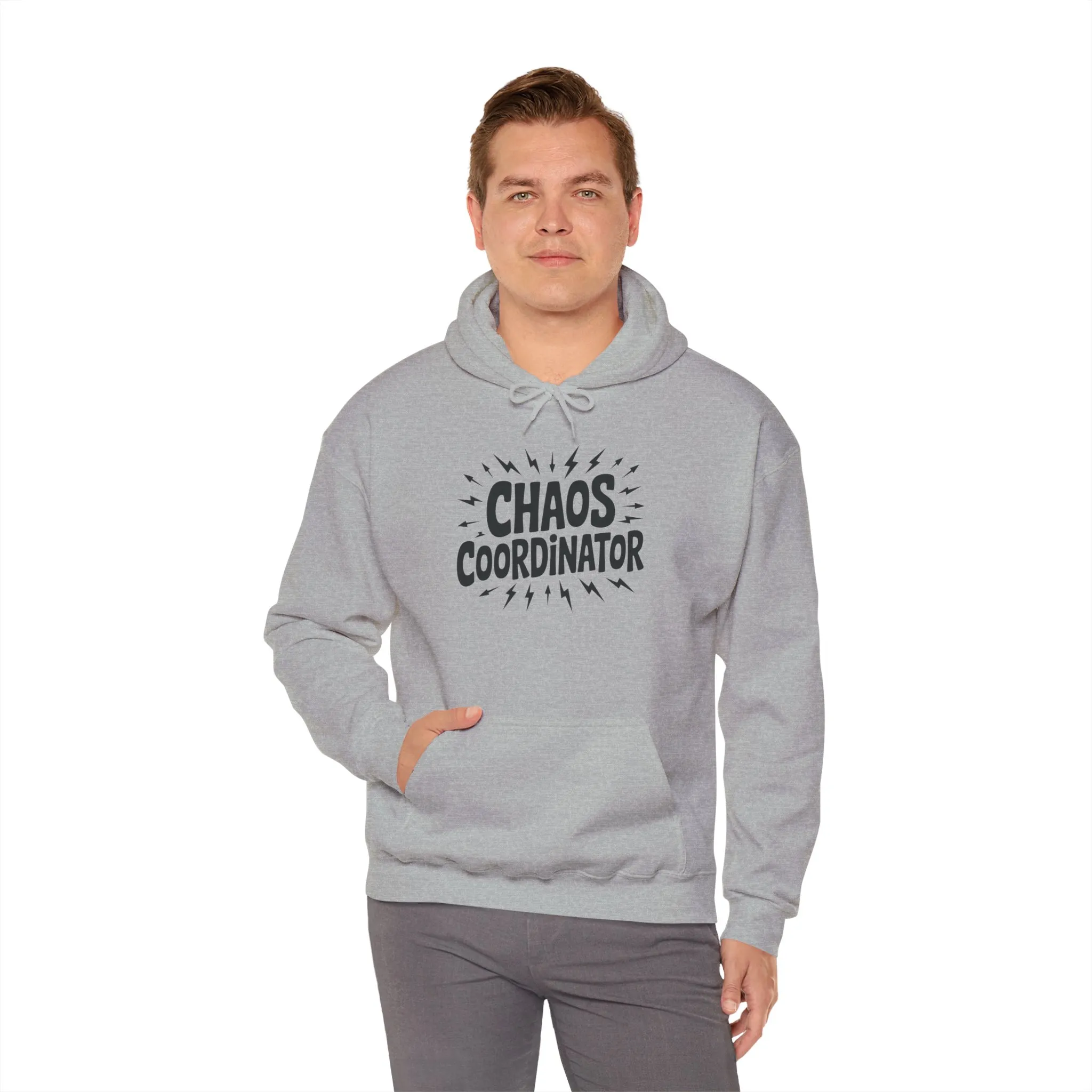 Chaos Coordinator Hoodie, Funny Sweatshirt, Gift for Men, Unisex Pullover, Cozy Winter Clothing, Humor Apparel, Relaxed Fit - Image 4