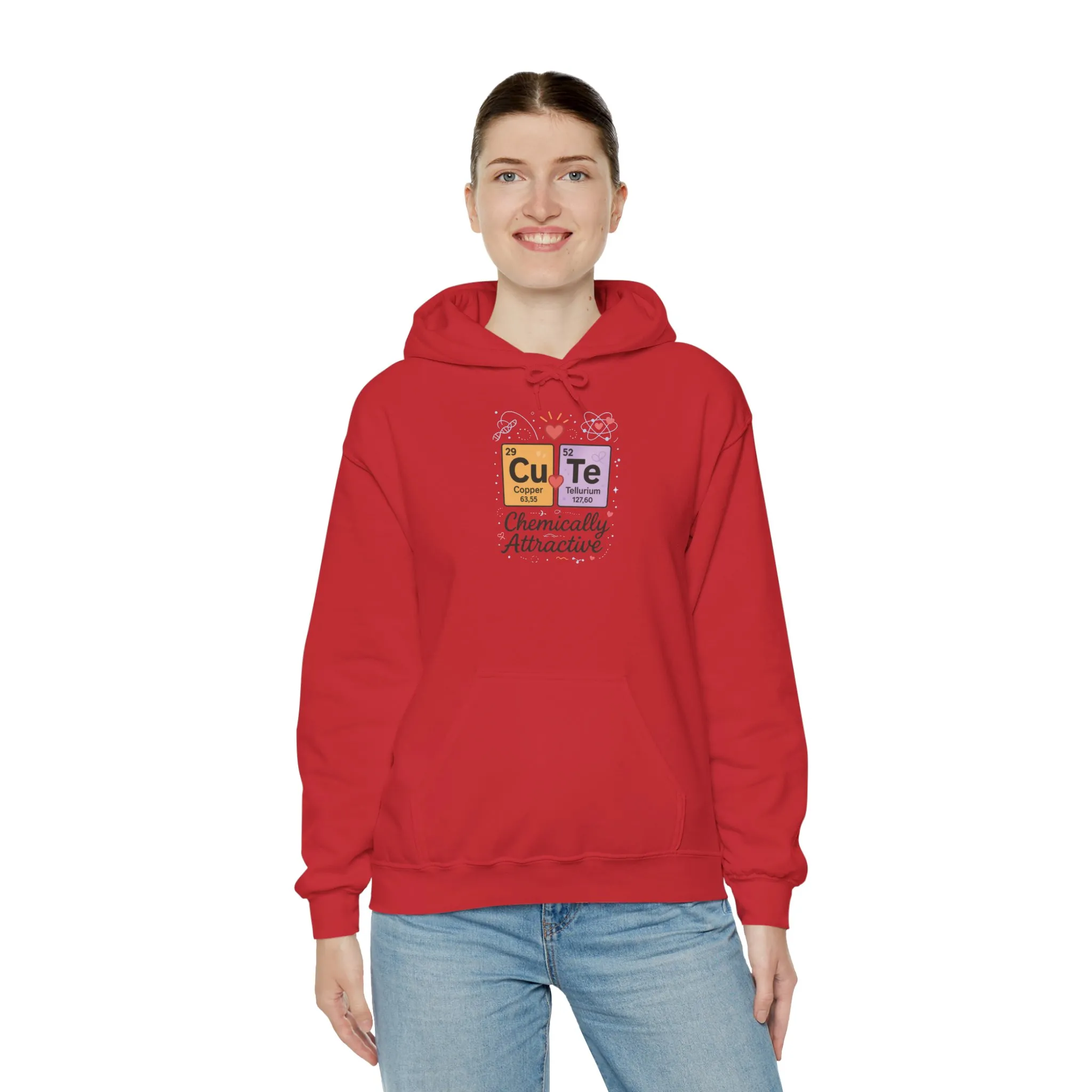 Cute Chemistry Hoodie for Women, CuTe Periodic Table Sweatshirt, Chemically Attractive Science Gift for Her, Great for Birthdays & Holidays - Image 40