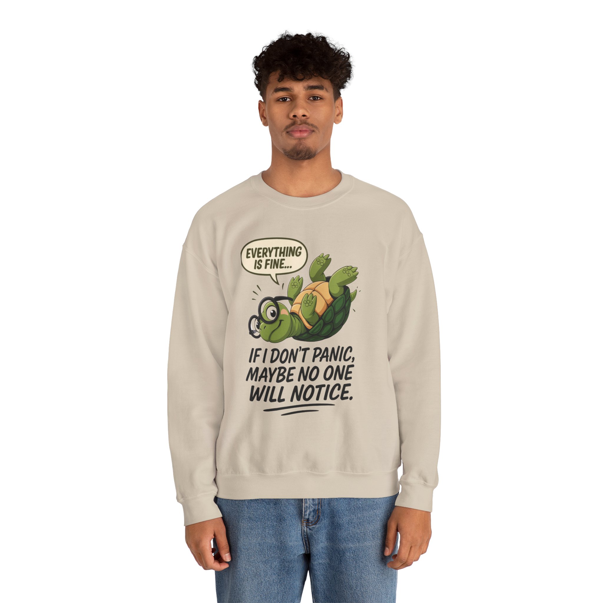 Casual Humor Unisex Sweatshirt, Perfect Gift for Anxiety Relief, Social Anxiety Joke, Quirky Graphic Sweatshirt, Introvert Humor Gift - Image 13