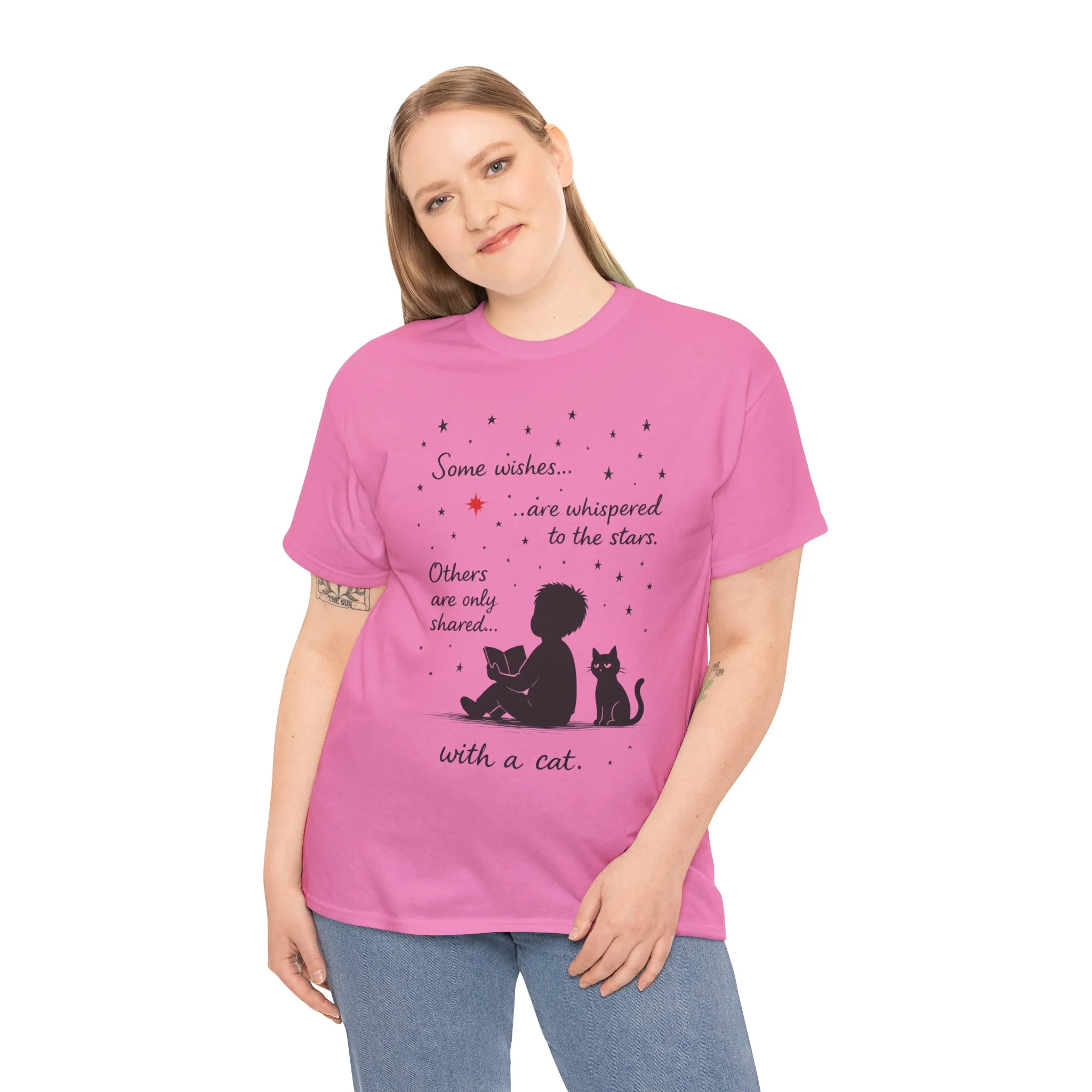 Whimsical Cat Lover Womens Tee, Cozy Cotton T-Shirt, Perfect Gift for Cat Lovers, Pet Owner Gift, Birthday or Cat Appreciation Day - Image 36