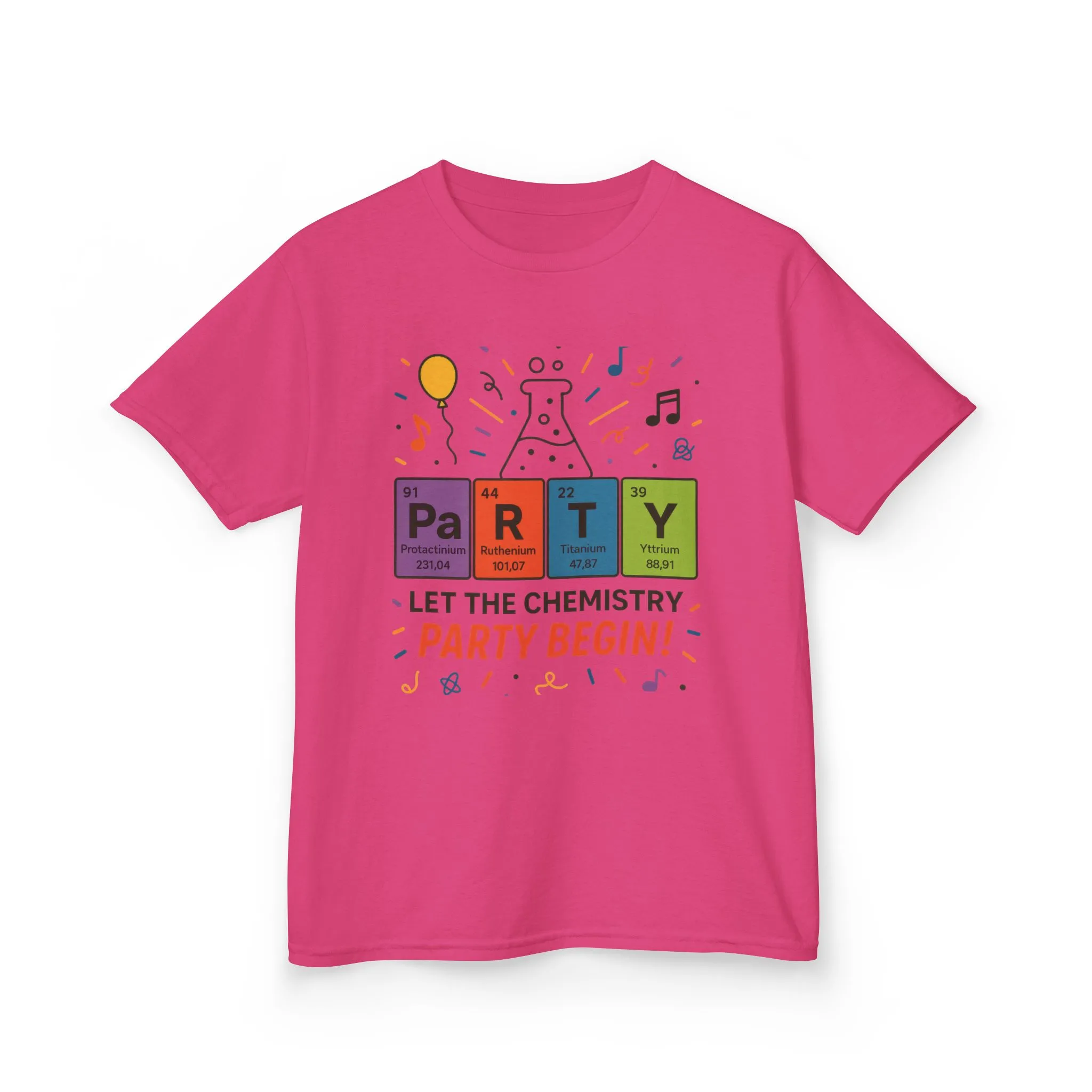 Kids' Chemistry Party T-Shirt, Periodic Table Tee, Funny Science Shirt for Boys & Girls, Science Tee, Unique Educational Apparel - Image 24