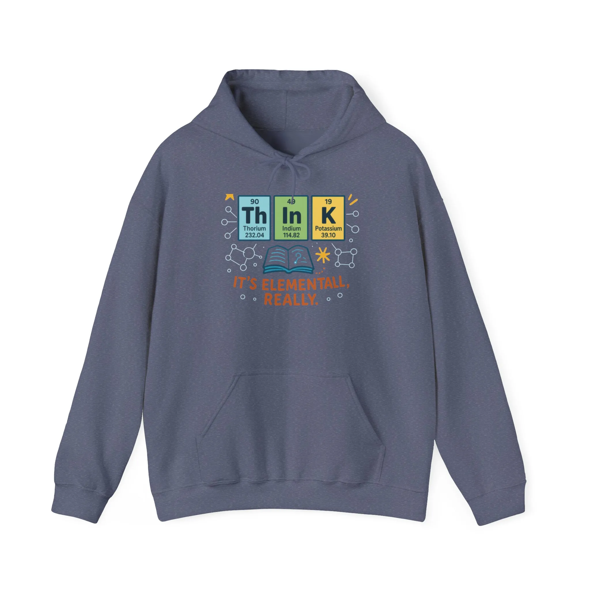 Think Hoodie for Women, Funny Chemistry Hoodie, Element of Humor Science Sweatshirt, Nerdy Gift for Her, Gift for Students, Science Lovers - Image 49