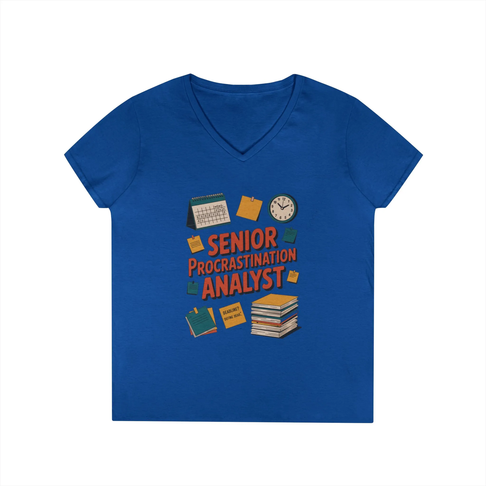 Senior Procrastination Analyst T-Shirt, Fun Gift for Students, Teachers, Graduates, Back to School, Relaxed Vibes, Office Humor Apparel - Image 11