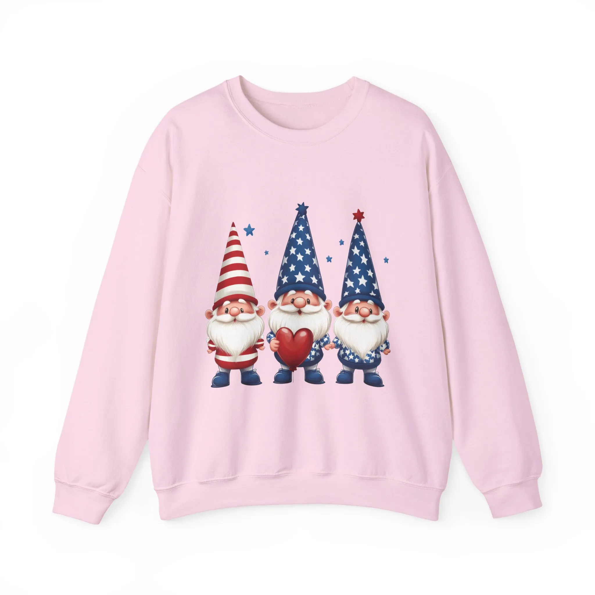 Patriotic Gnome Sweatshirt, Cozy Casual Wear for Independence Day, Gift for Gnome Lovers, 4th of July Apparel, All-Year Comfort - Image 31