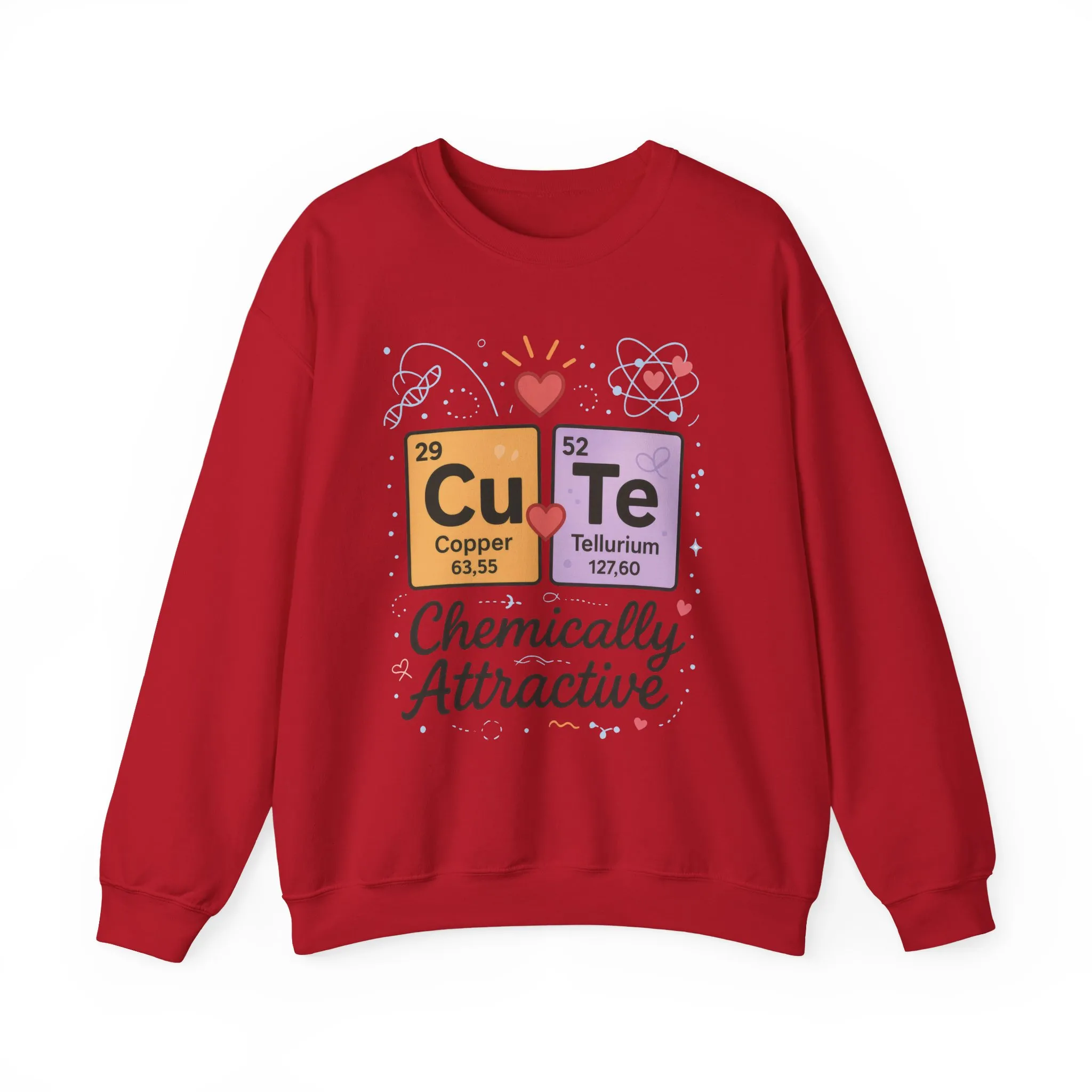 Cute Chemistry Sweatshirt for Women, Periodic Table Sweatshirt, Chemistry Gift for Her, Gift for Science Lovers, Valentine's Day Sweatshirt - Image 25
