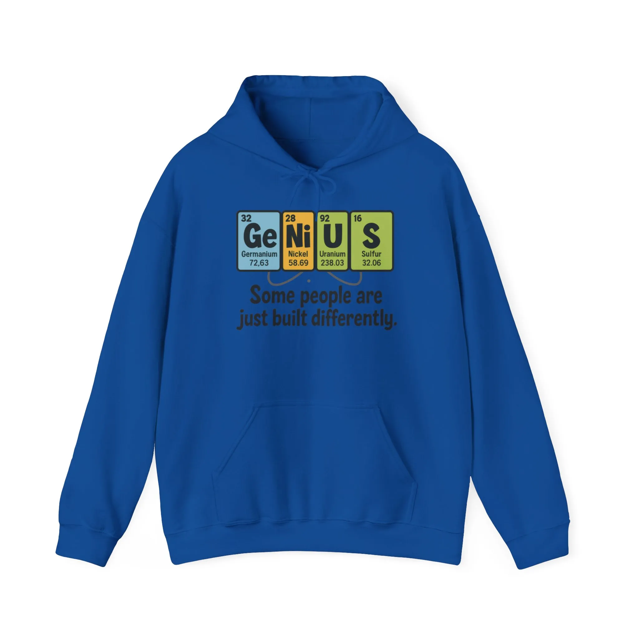 Funny Womens Genius Hoodie, Periodic Table Science Pullover, Nerdy Chemistry Sweatshirt for Her, Science Lover Apparel, Funny Chemistry Gift - Image 10