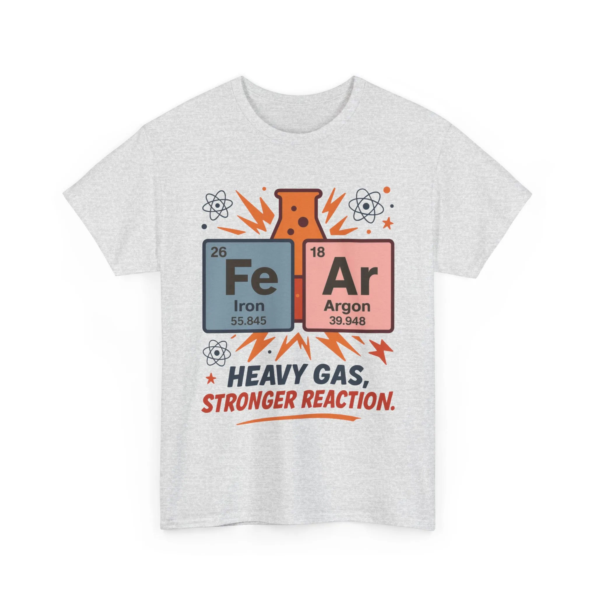 Funny Womens Science T-Shirt, FeAr Element Shirt, Chemistry Tee, Gift for Chemistry Lovers, Elements Table Humorous - Image 5
