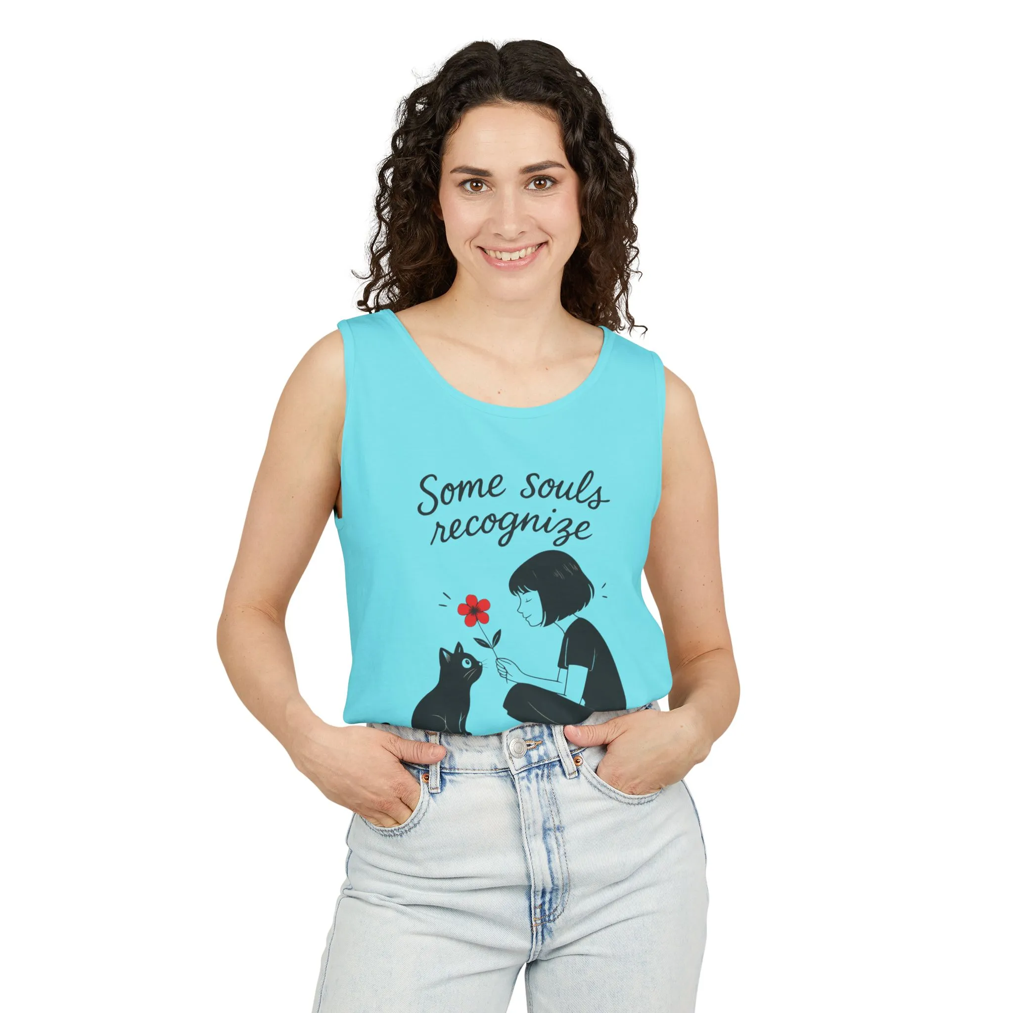 Cat Lover's Womens Tank Top, Perfect for Pet Lovers, Gift for Birthdays, Relaxation Wear, Cute Cat Lovers Womens Tee, - Image 38