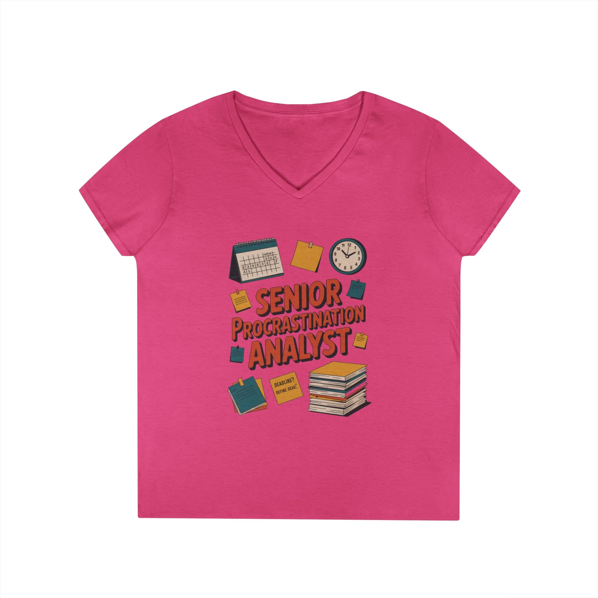 Senior Procrastination Analyst T-Shirt, Fun Gift for Students, Teachers, Graduates, Back to School, Relaxed Vibes, Office Humor Apparel - Image 15