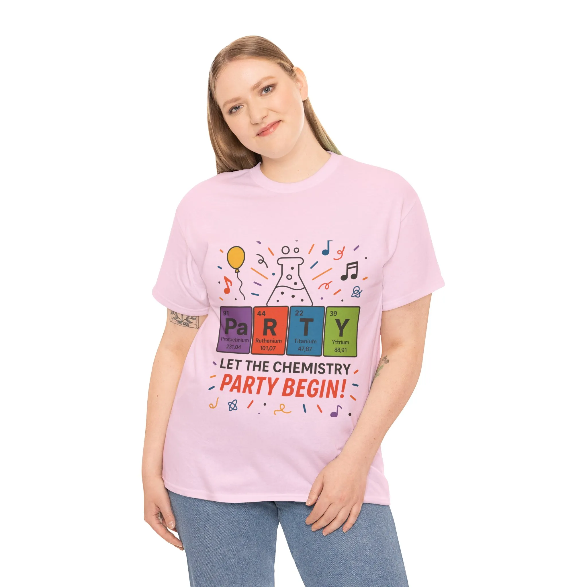 Funny Chemistry Party T-Shirt, Periodic Table PaRTY Tee, Unisex Science Humor Shirt, Gift for Chemistry Teacher,Science Tee, Nerdy Pun Shirt - Image 23