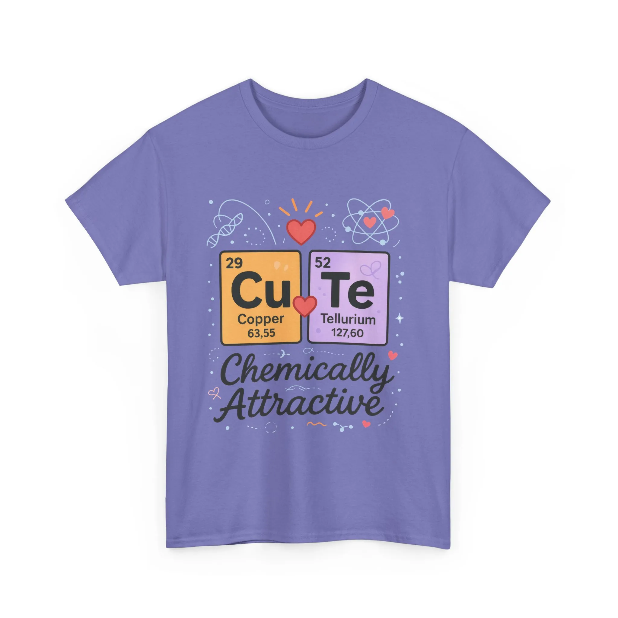 Cute Science T-Shirt for Women, Chemically Attractive Periodic Table Tee, Funny Nerdy Gift for Her, Chemistry Lover Gift, Science Apparel - Image 13
