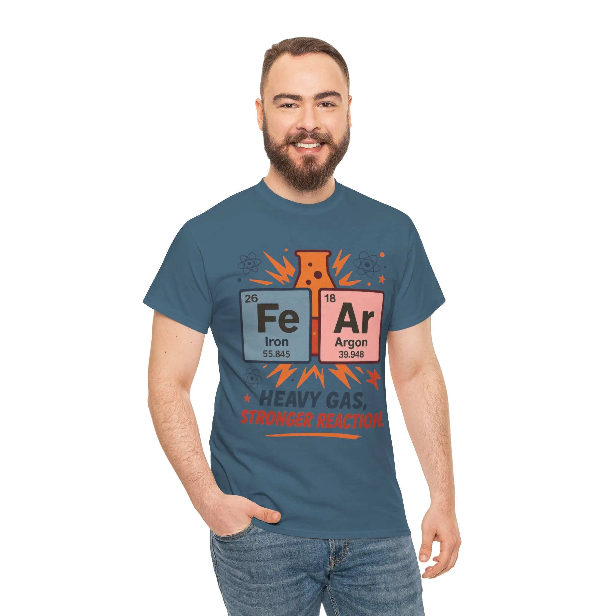 Periodic Table Science Tee For Mens, Heavy Cotton Tee for Science Lovers, Nerdy Gift, Chemistry Shirt, Funny Science Apparel - Image 20
