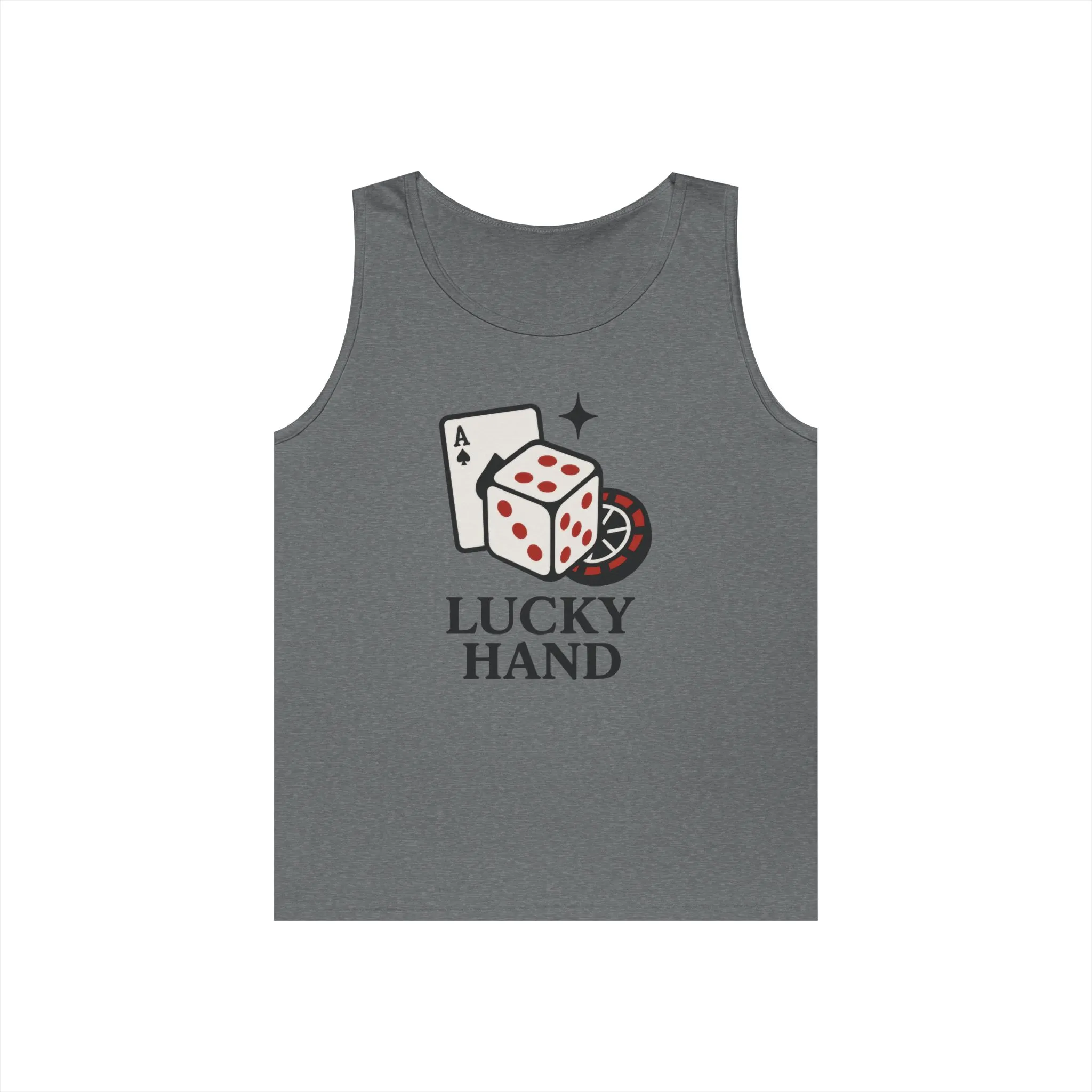 Lucky Hand Unisex Tnak Top, Gambling Tee, Casino Wear, Good Luck Gift, Poker T-Shirt, Casual Vintage Style, Gym Clothing - Image 13