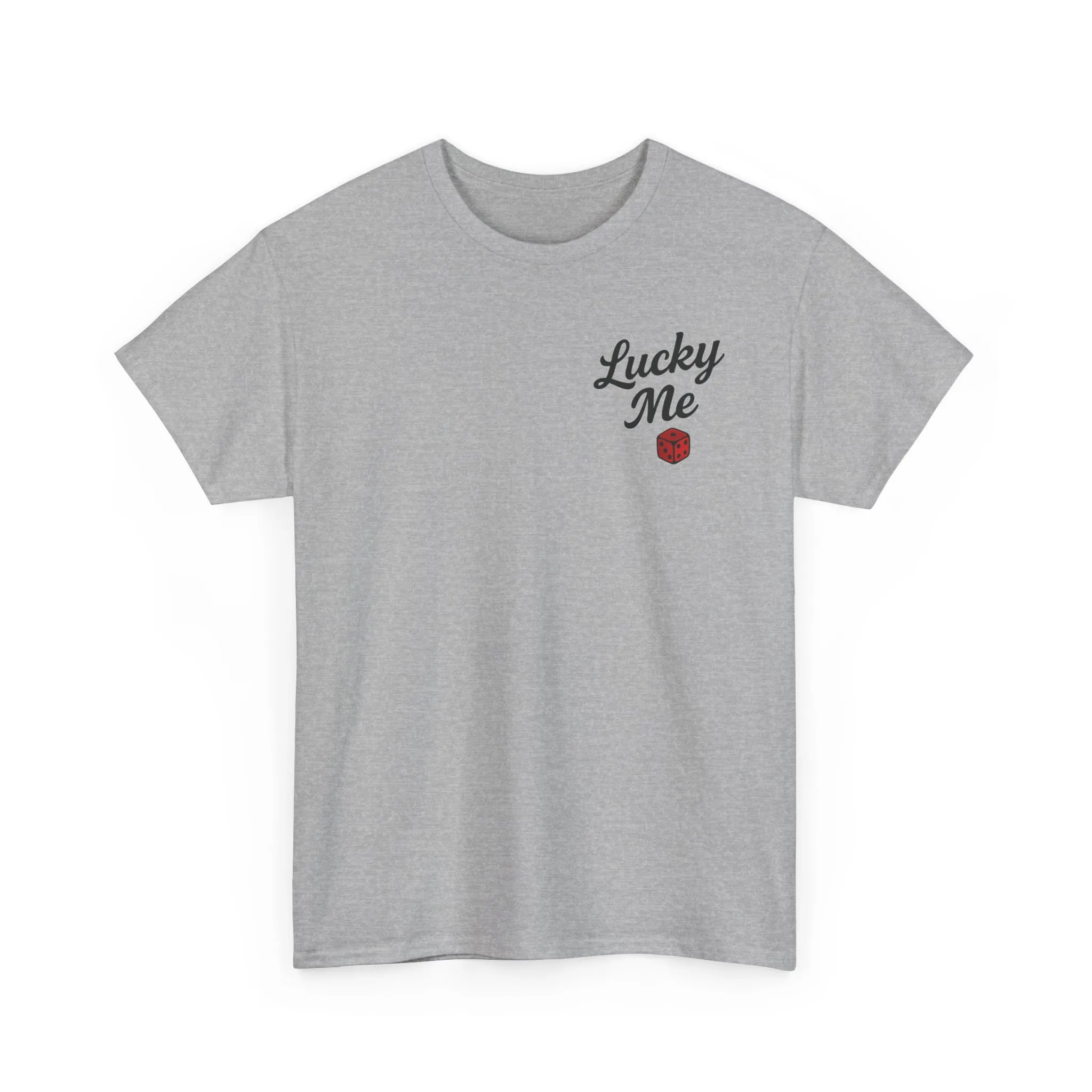 Lucky Me Tee, Retro Lady Luck Shirt for Men, Gambling & Dice Themed Tee, Vintage Pin-Up Vegas Gift, Good Luck Gifts, for Luck Enthusiasts - Image 5