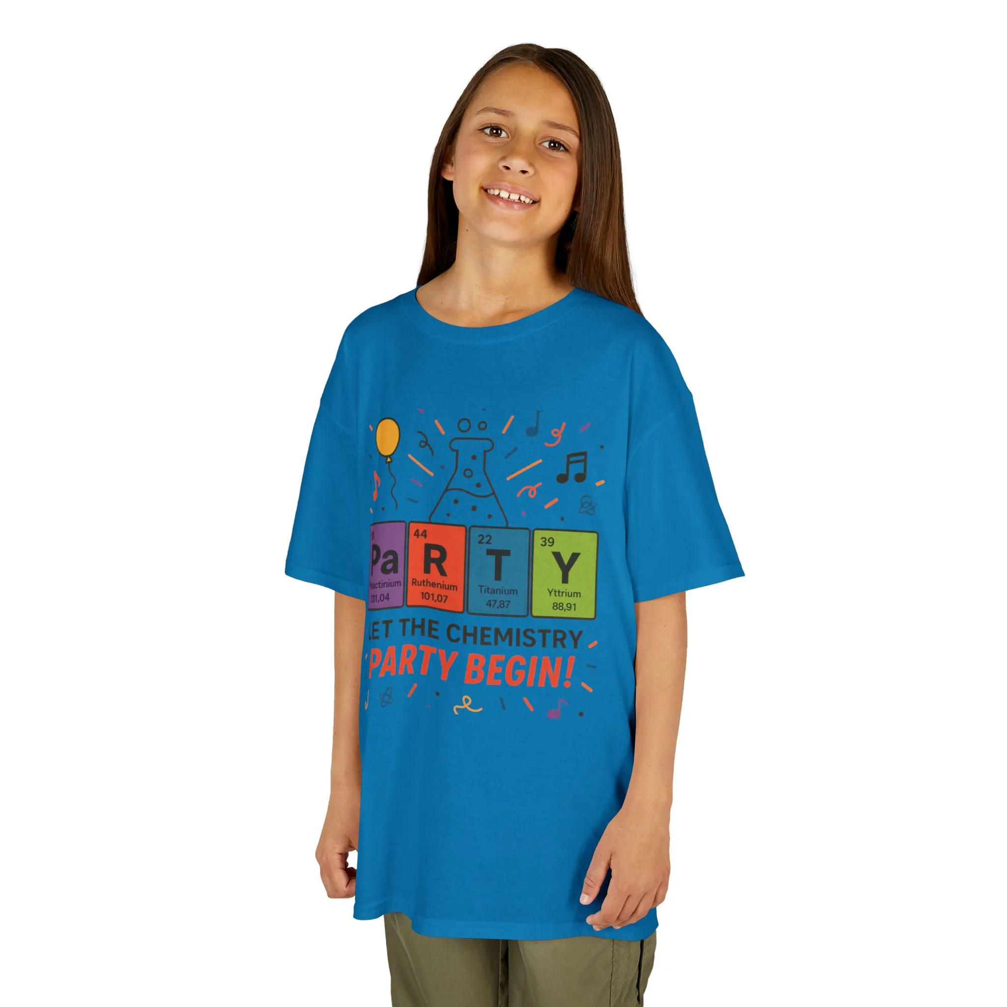 Kids' Chemistry Party T-Shirt, Periodic Table Tee, Funny Science Shirt for Boys & Girls, Science Tee, Unique Educational Apparel - Image 17