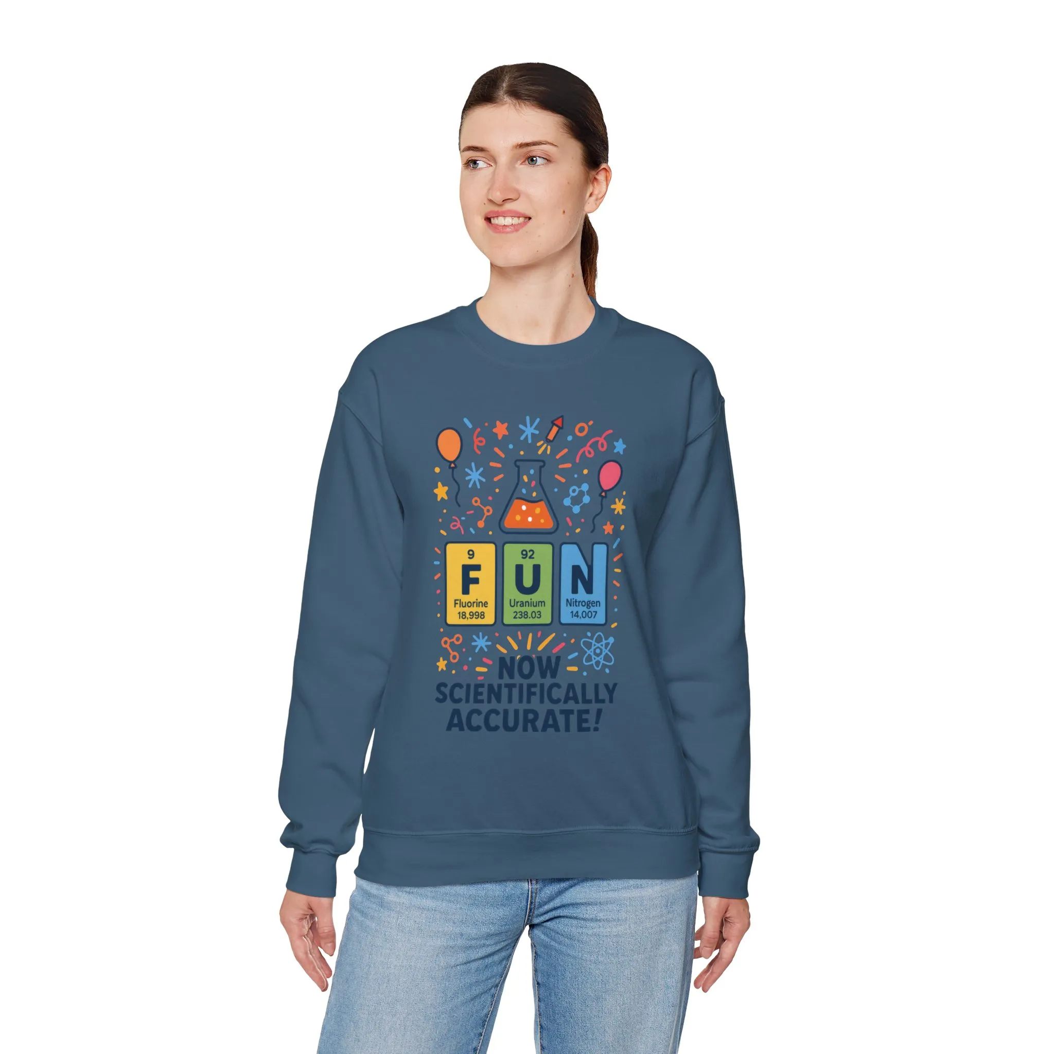 Scientifically Accurate Fun Sweatshirt, Unisex Crewneck, Perfect for Science Lovers, Birthday Gift, Casual Wear, Fun Events, Science Fair - Image 22