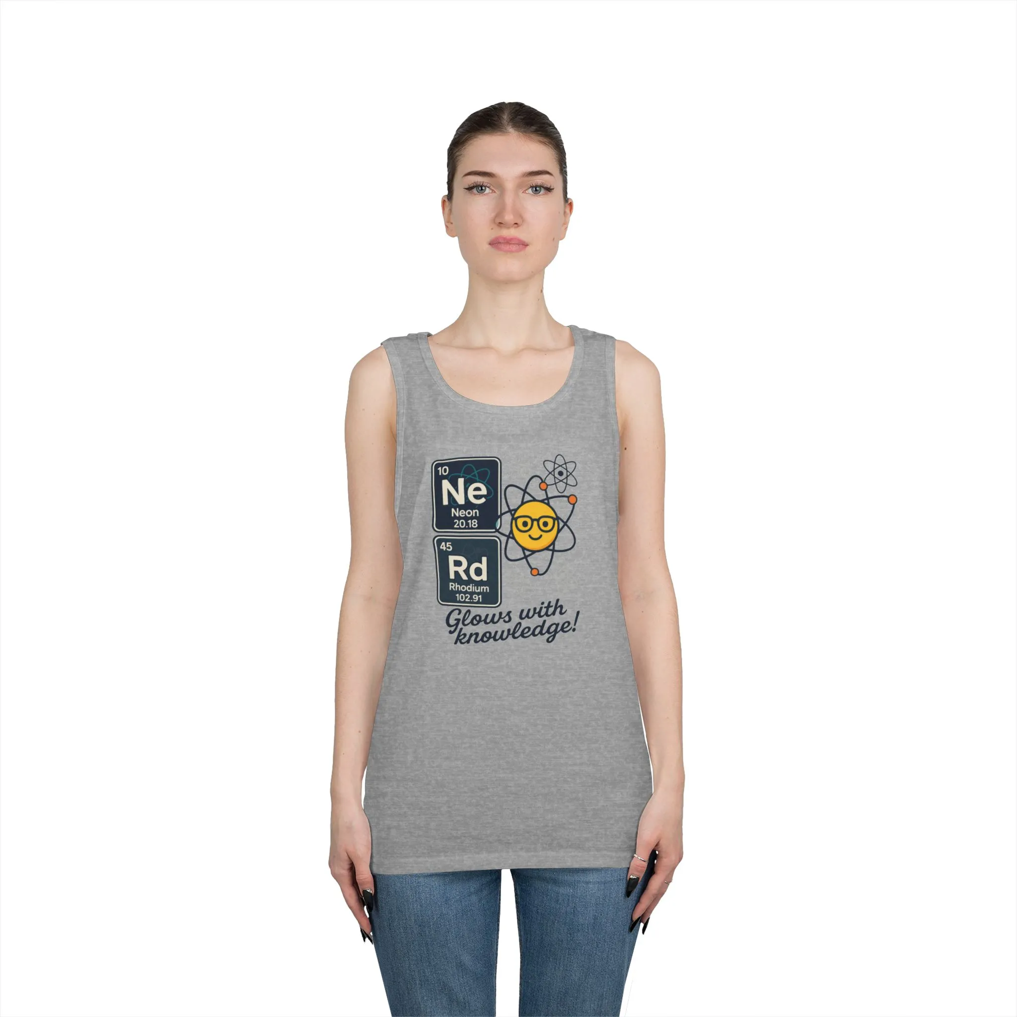 Nerd Tank Top for Men, Funny Science Shirt, Periodic Table Sleeveless Tee, Geeky Workout Shirt, Gift for Teachers, gift for Science Events - Image 9