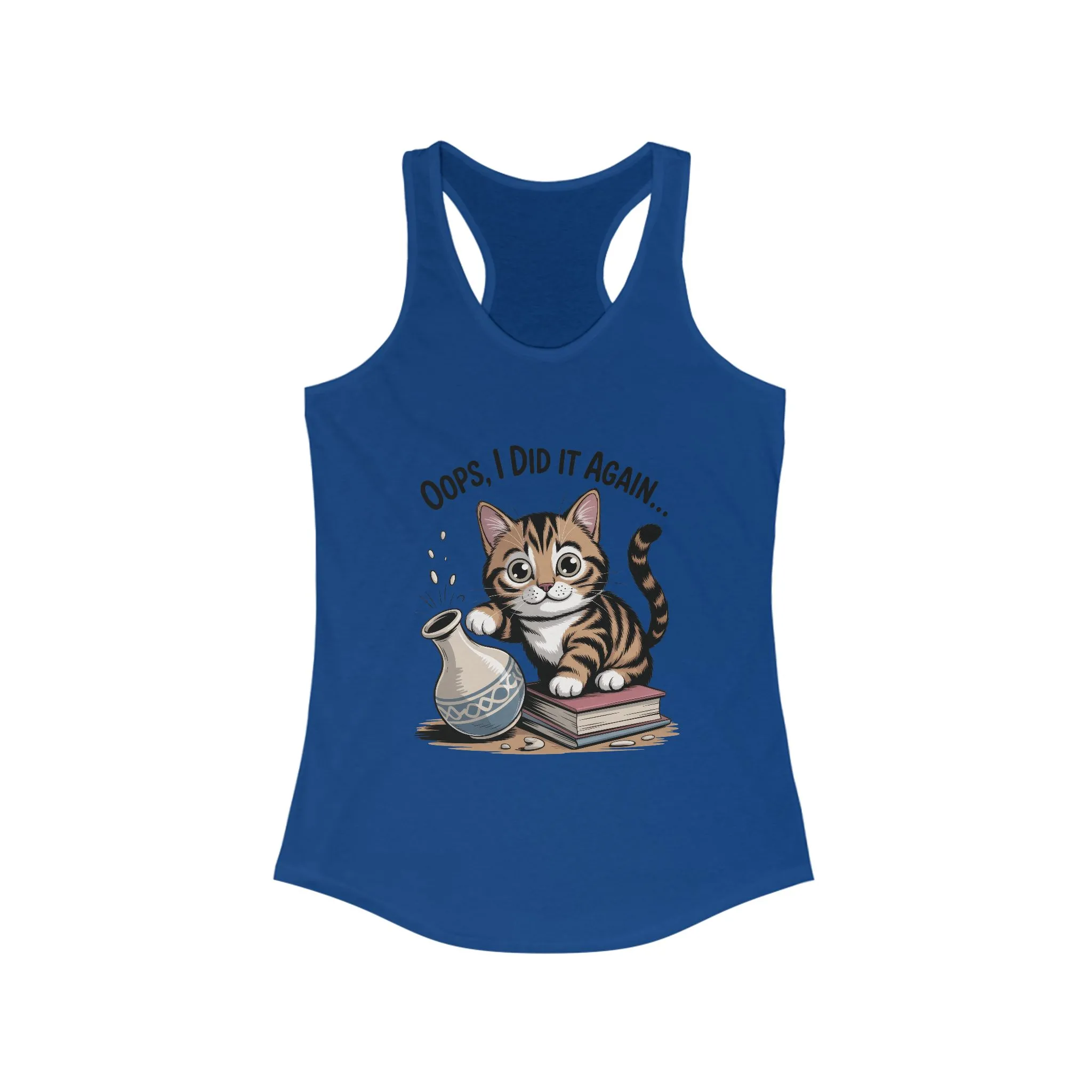 Cute Cat Oops I Did It Again Tank Top, Pet Lover Apparel, Funny Cat Shirt, Gifts for Cat Lovers, Summer Fashion Top - Image 13