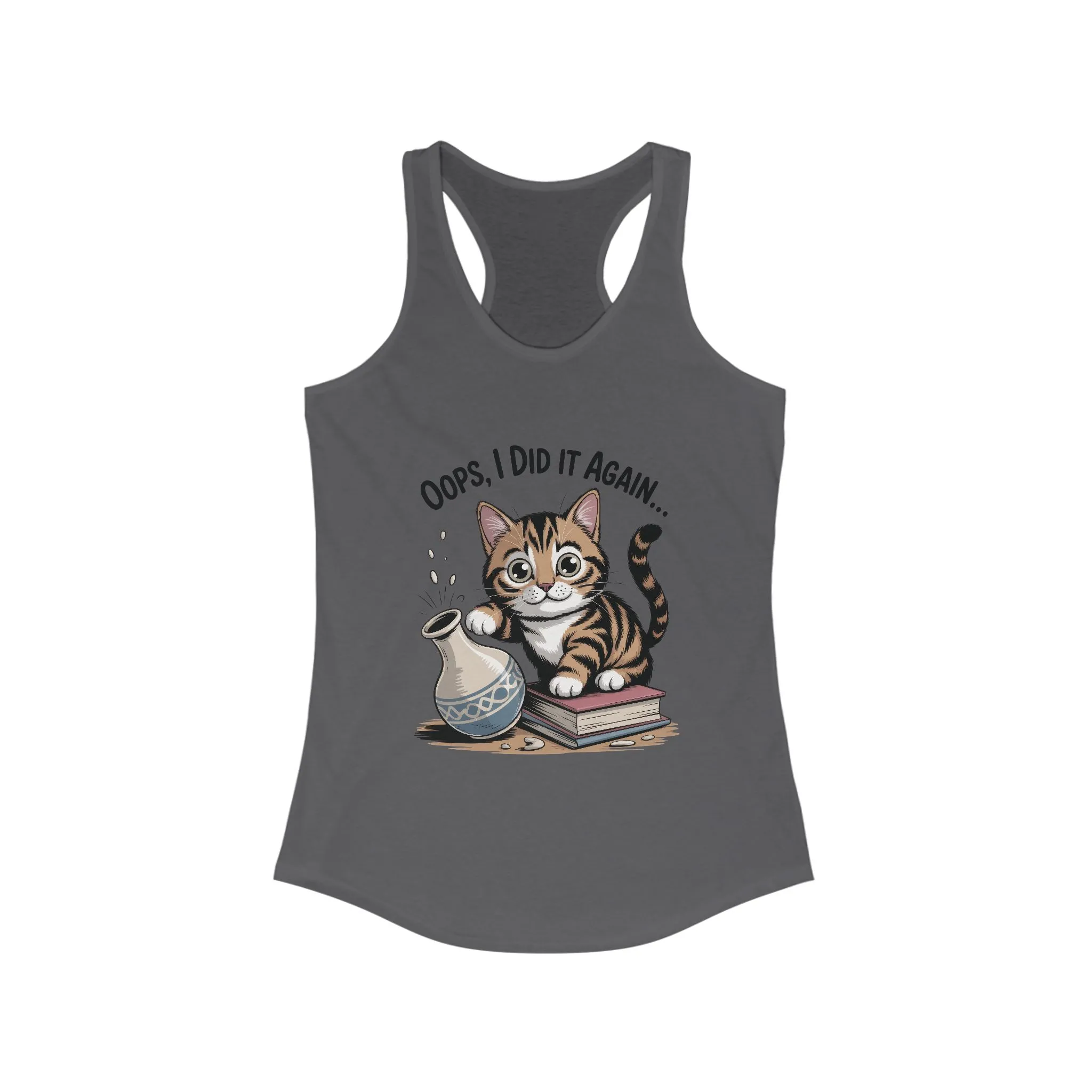 Cute Cat Oops I Did It Again Tank Top, Pet Lover Apparel, Funny Cat Shirt, Gifts for Cat Lovers, Summer Fashion Top - Image 15