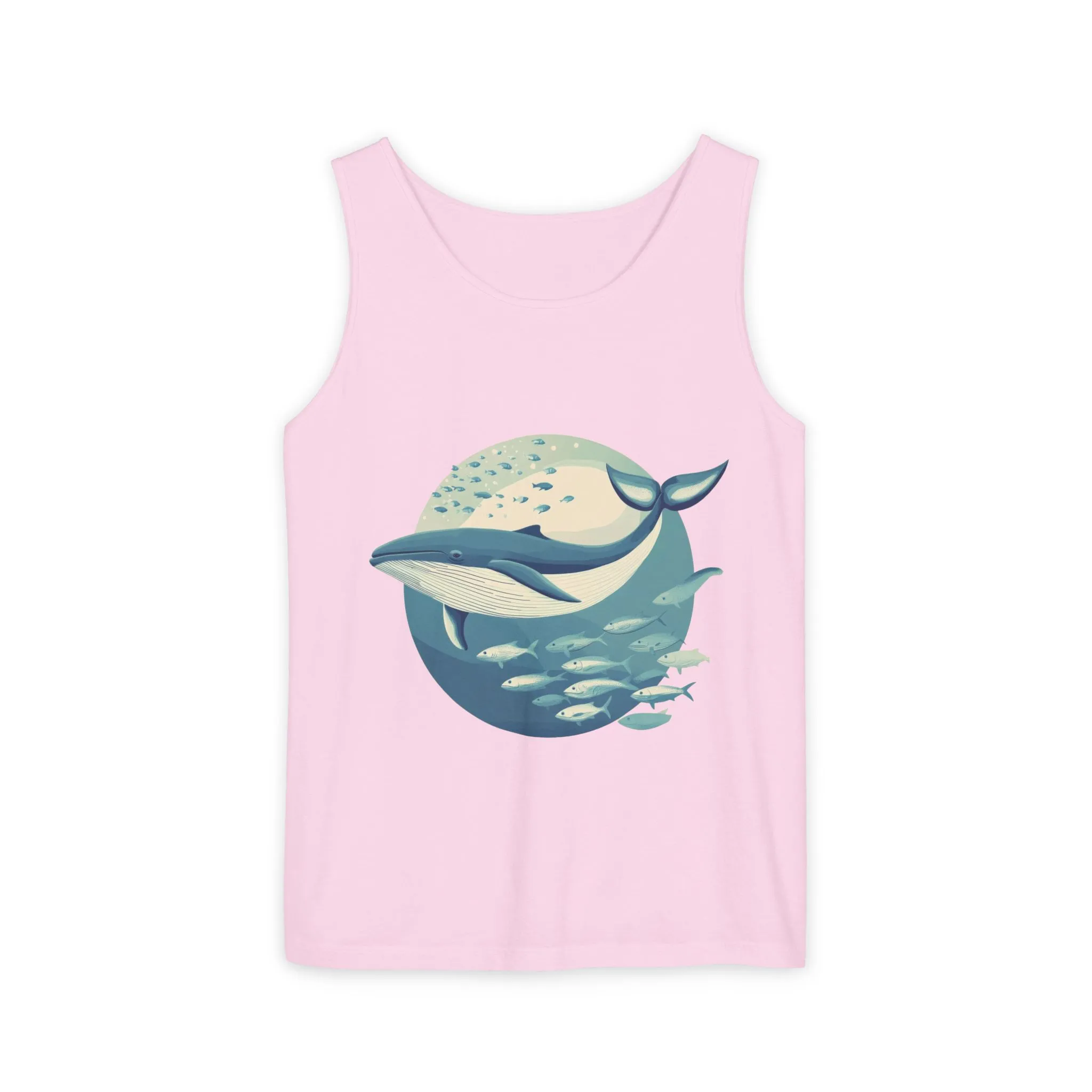 Ocean-Inspired Unisex Tank Top, Whale Design Shirt, Summer Casual Wear, Beach Vibes Gift, Eco-Friendly Fashion - Image 45