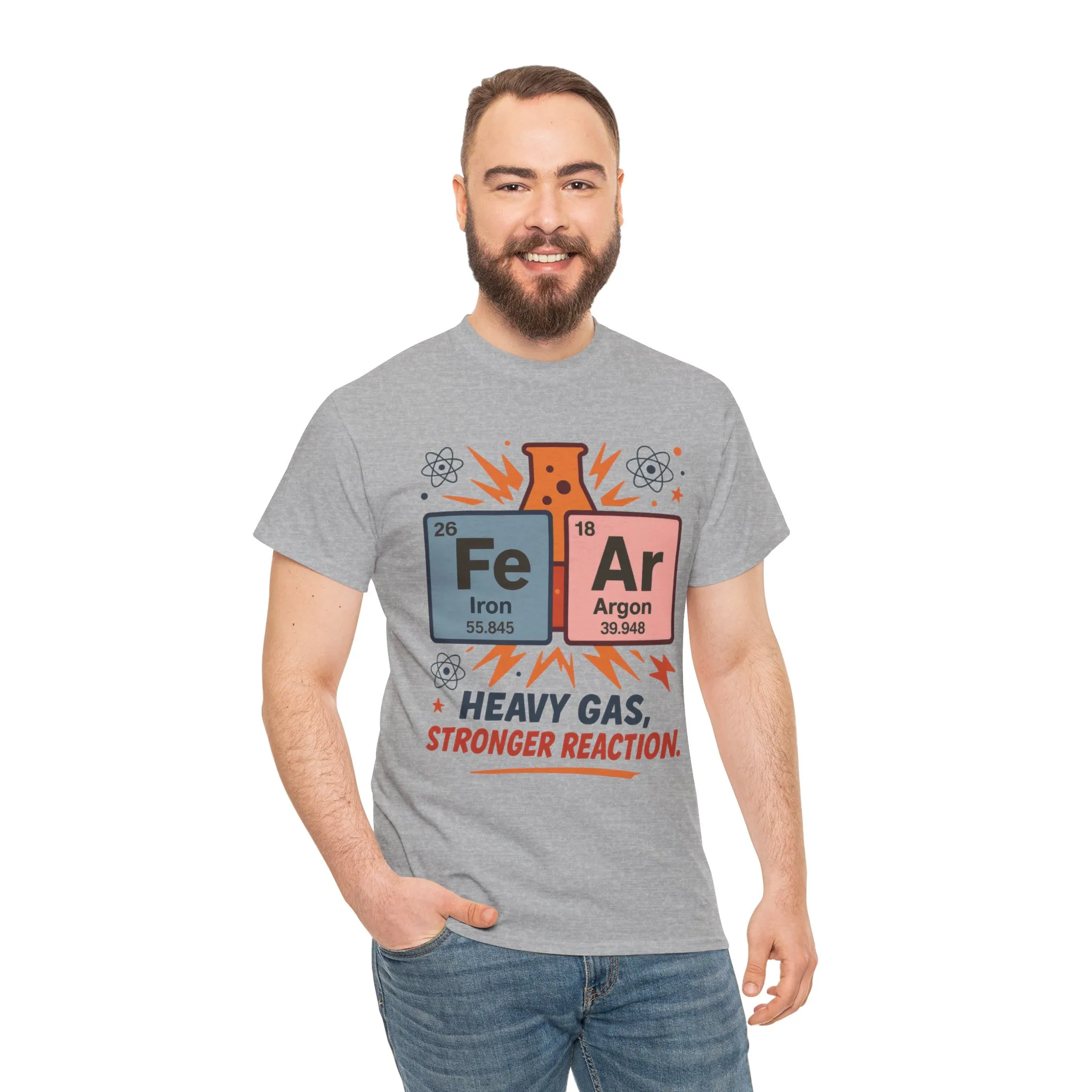 Periodic Table Science Tee For Mens, Heavy Cotton Tee for Science Lovers, Nerdy Gift, Chemistry Shirt, Funny Science Apparel - Image 14