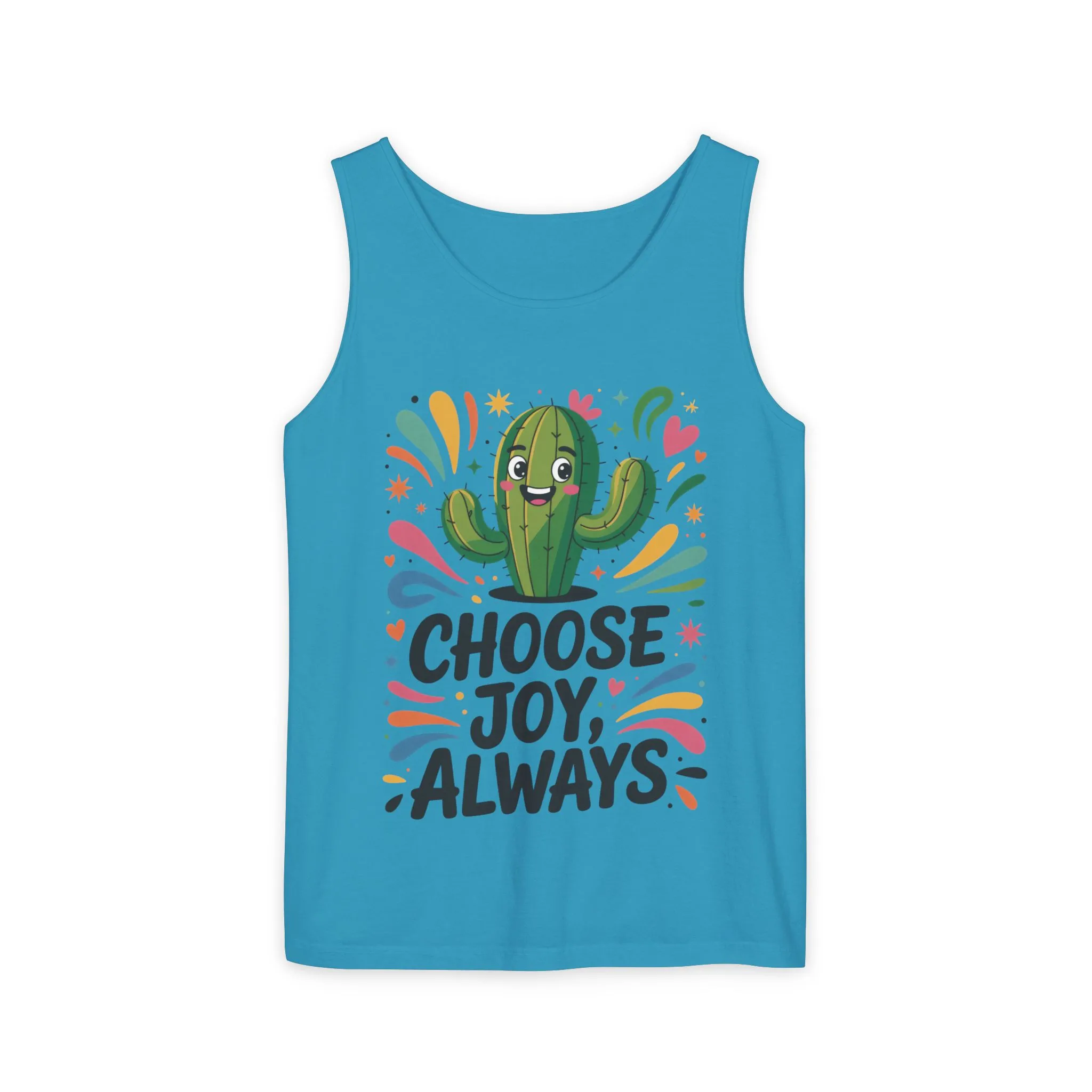 Joyful Cactus Womens Tank Top, Choose Joy Always, Summer Tank, Casual Wear, Gift for Friends, Trendy Top, Vacation Outfit - Image 19