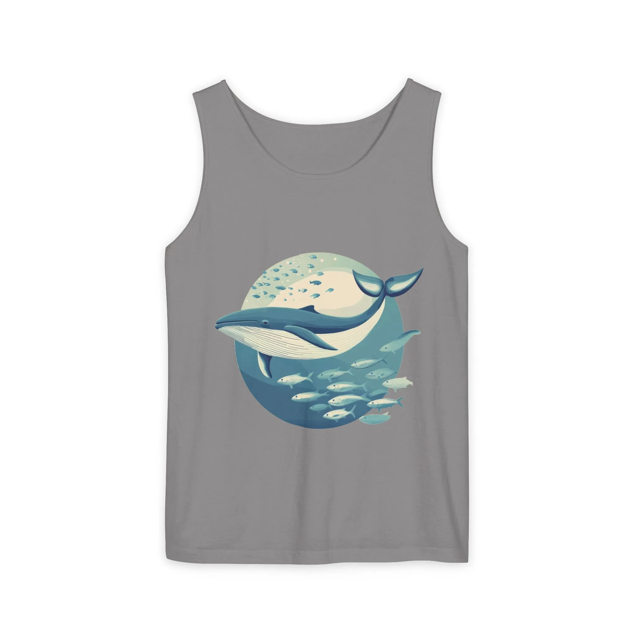 Ocean-Inspired Unisex Tank Top, Whale Design Shirt, Summer Casual Wear, Beach Vibes Gift, Eco-Friendly Fashion - Image 28
