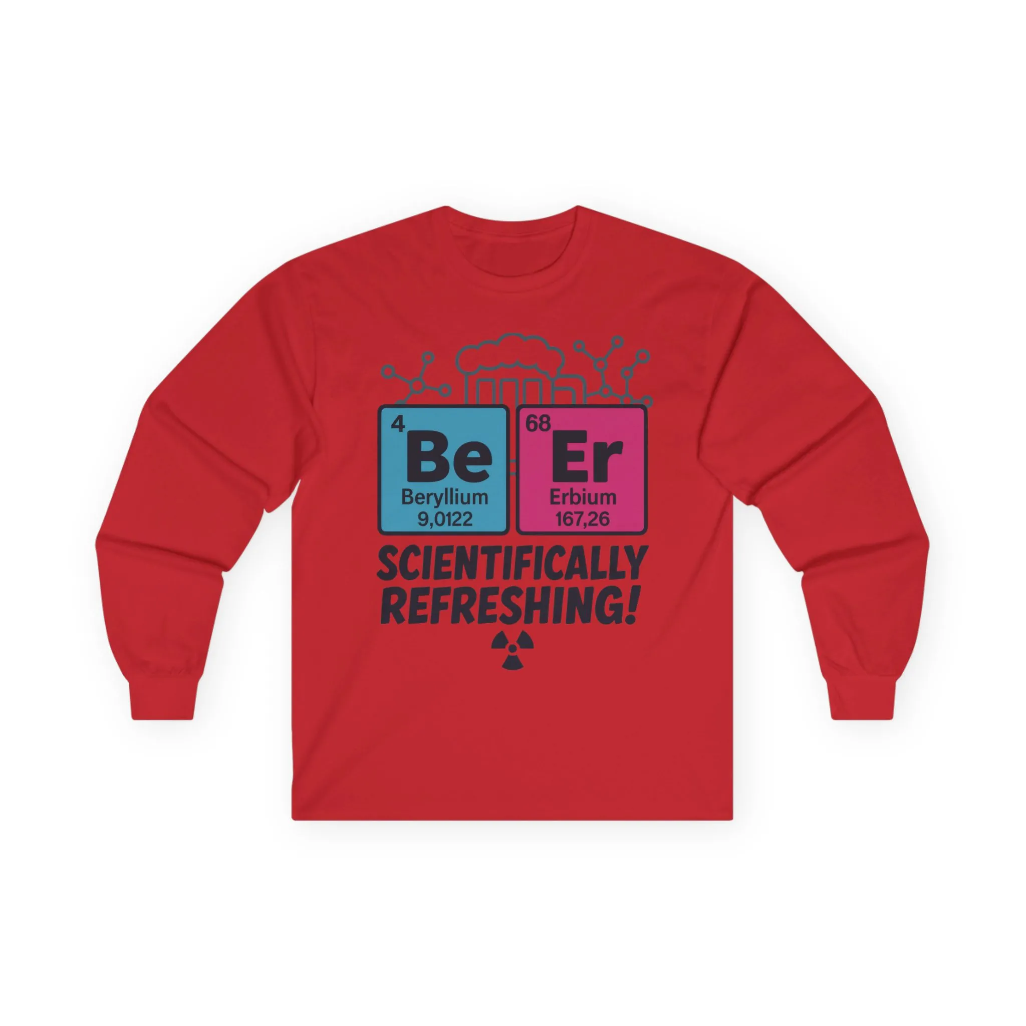 Chemistry Science Mens Long Sleeve Tee, Funny Science Shirt, Gift for Geeks, Beer Lover Top, Unique Birthday Present - Image 19