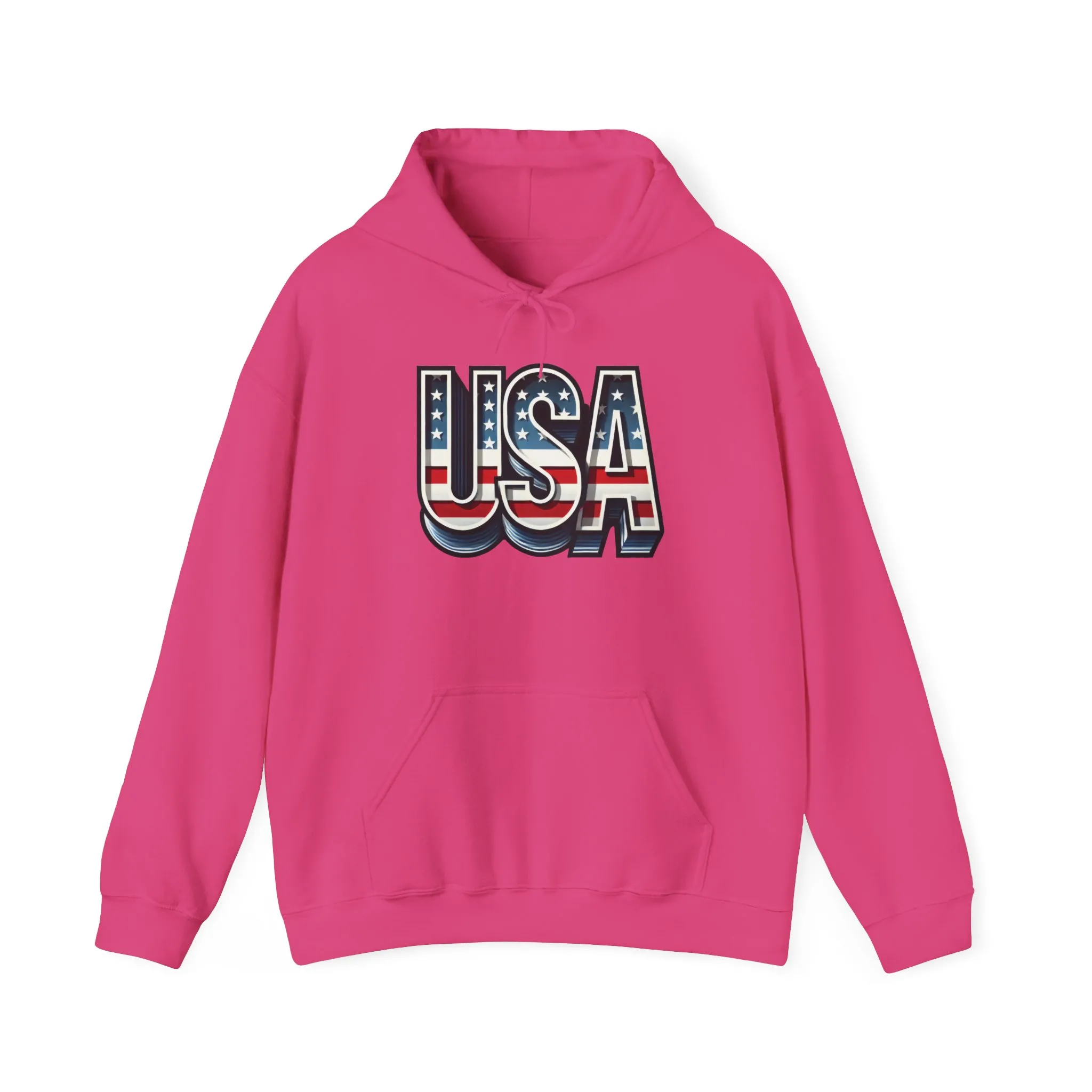 USA Flag Unisex Hoodie, Patriotic Sweatshirt, Independence Day Gift, American Pride Apparel, Casual Layering - Image 25
