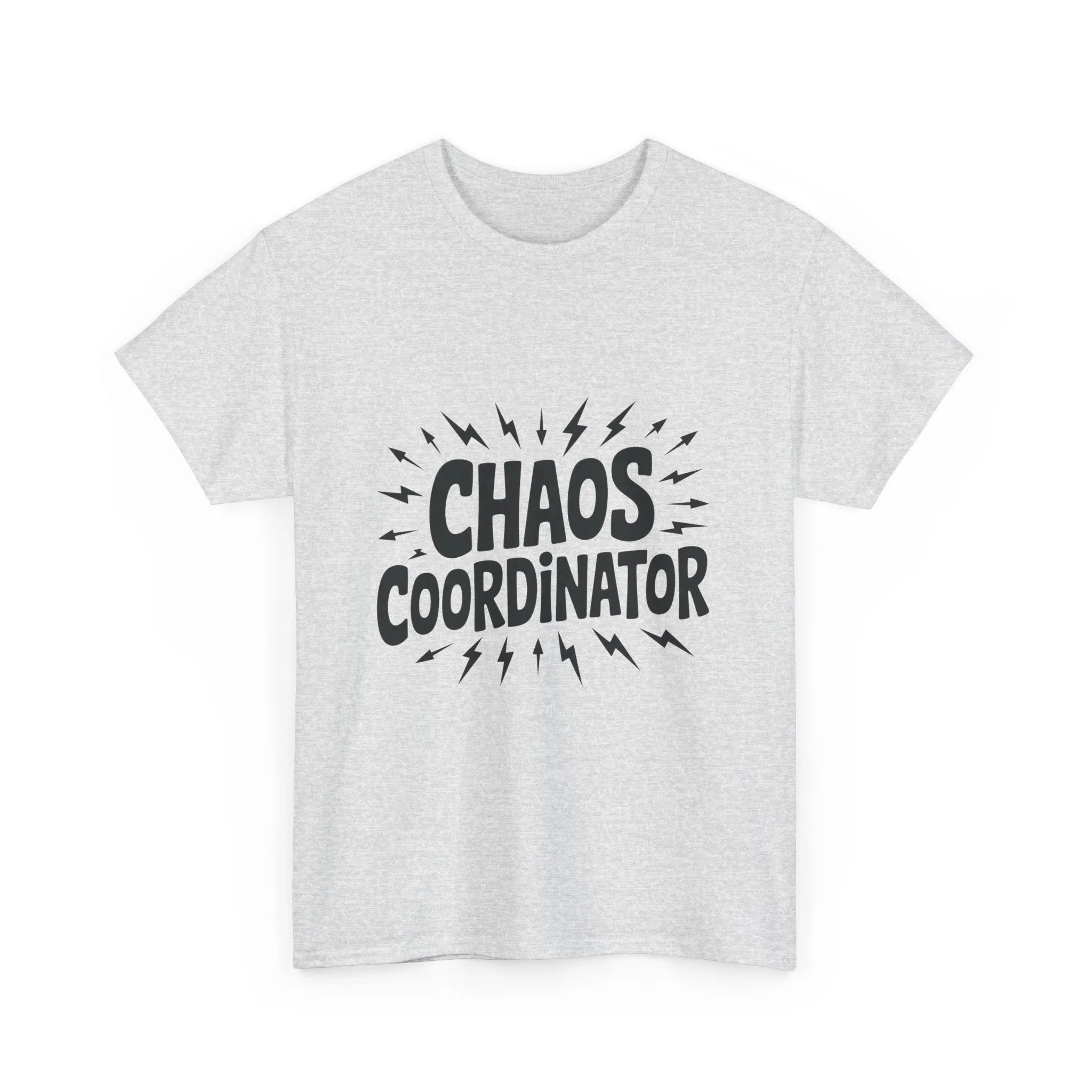 Chaos Coordinator Heavy Cotton Men's Tee, Fun T-Shirt, Gift for Organizers, Humor Tee, Men's Casual Wear - Image 4