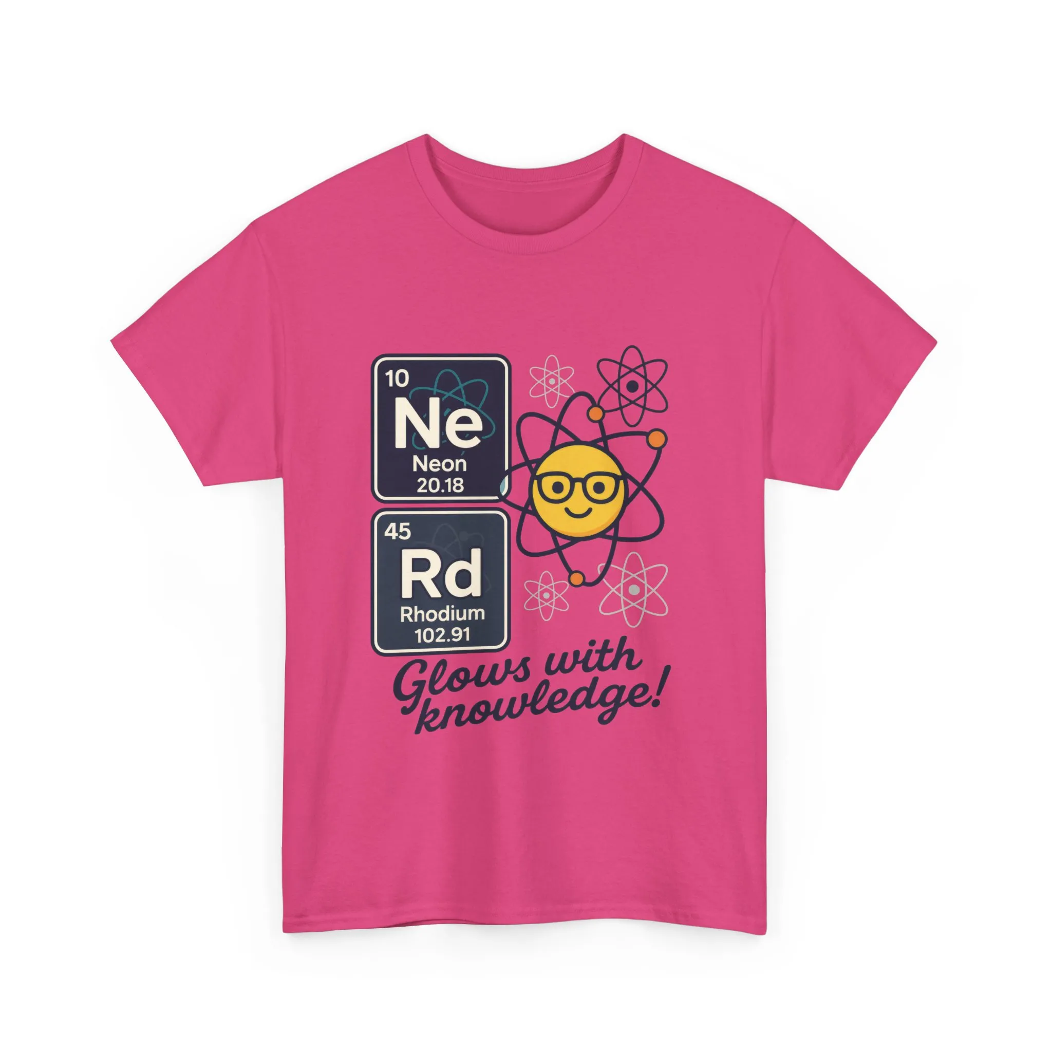 Funny Womens Nerd T-Shirt, NeRd Periodic Table Shirt, Glowing Knowledge Tee, Science Lover Gift, Chemistry Shirt, STEM Apparel, Science Tee - Image 16
