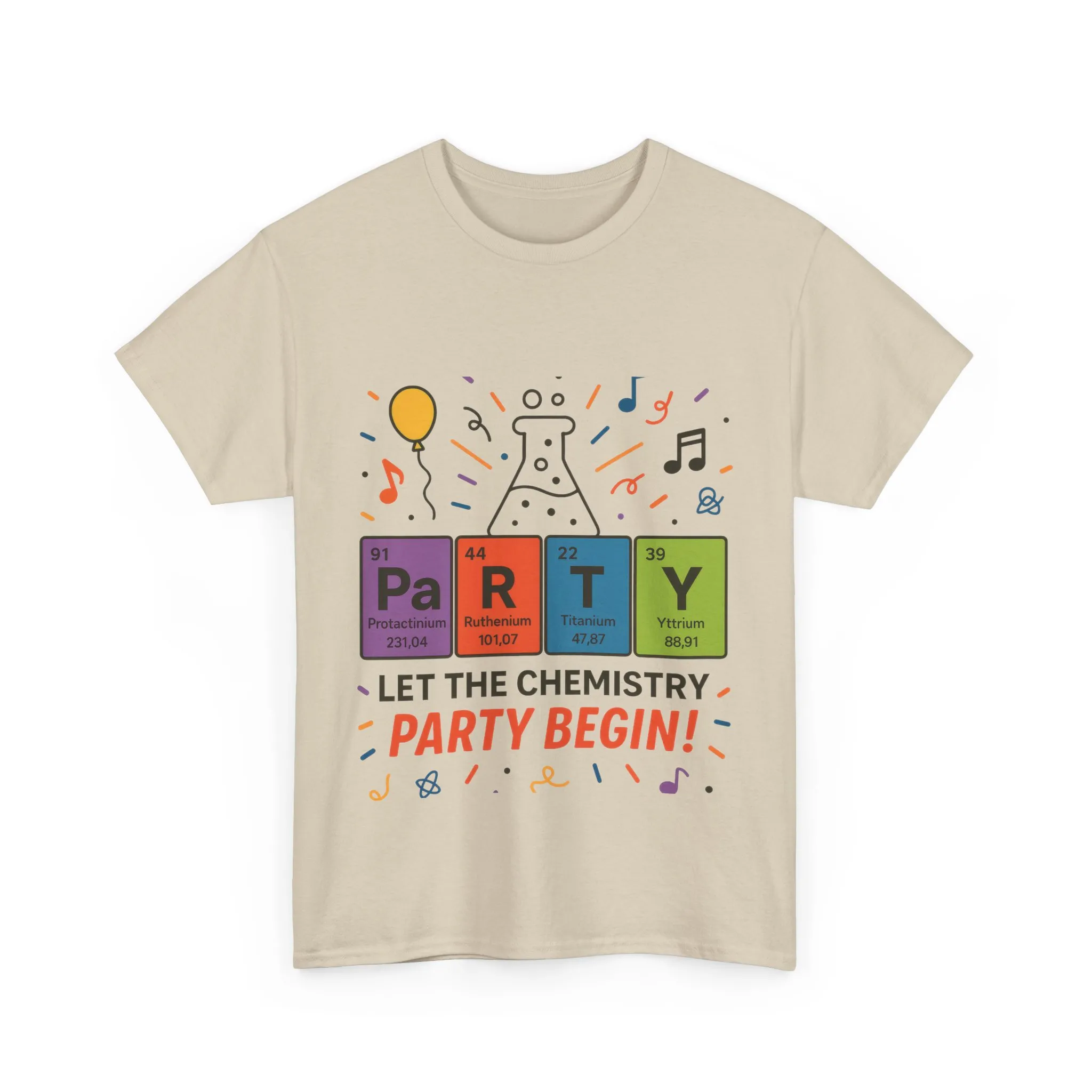 Funny Chemistry Party T-Shirt, Periodic Table PaRTY Tee, Unisex Science Humor Shirt, Gift for Chemistry Teacher,Science Tee, Nerdy Pun Shirt - Image 35