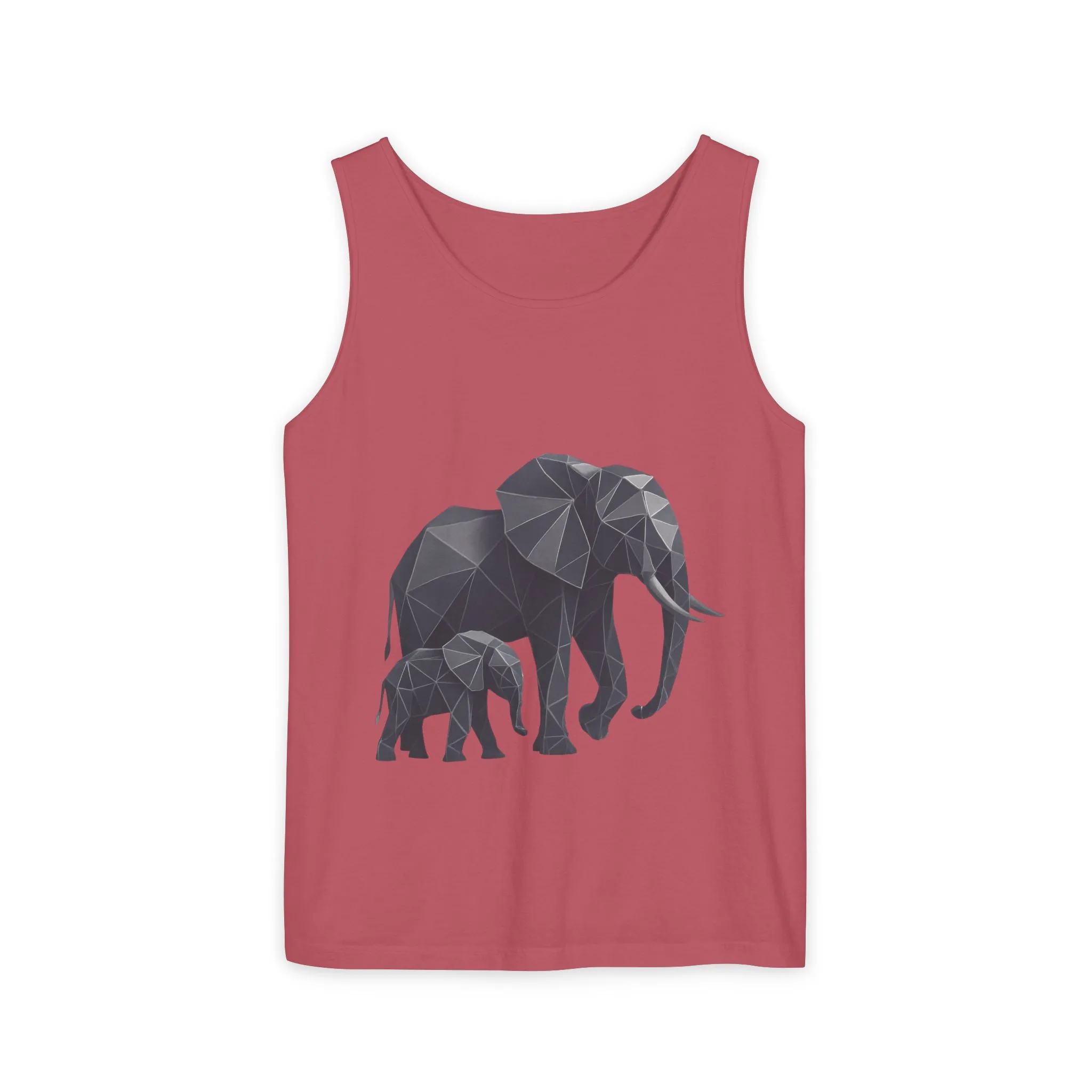 Elephant Family Unisex Tank Top, Animal Lover Gift, Casual Wear, Summer Essentials, Eco-Friendly Apparel, Wildlife Shirt - Image 31