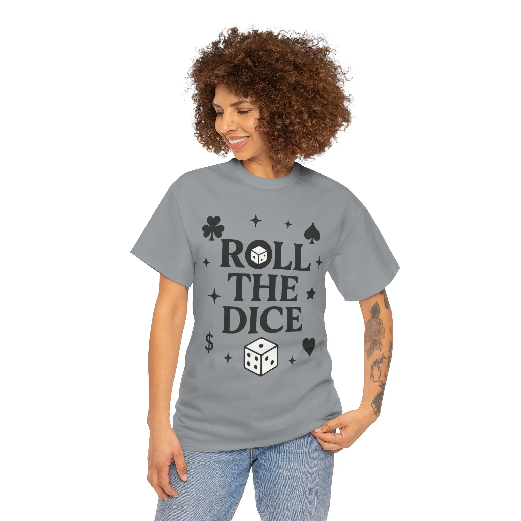 Fun Dice & Card Games Unisex Tee, Perfect for Game Nights, Gifts for Gamers, Poker Events, Gambling Shirt, Casino Wear, Poker T-Shirt - Image 29