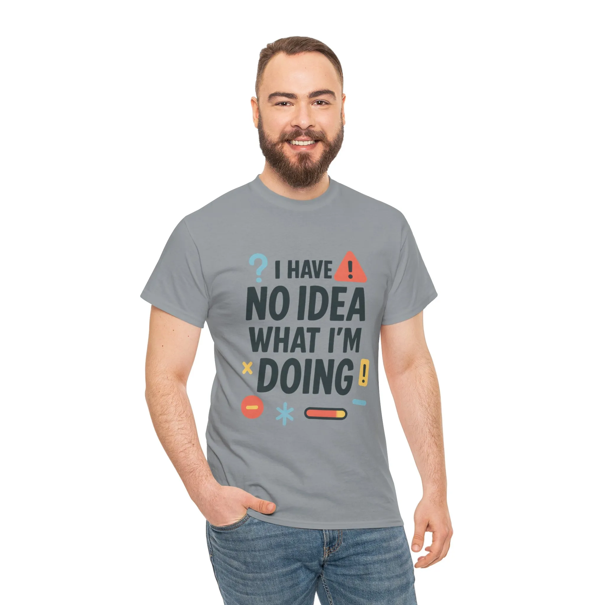 Funny Mens T-Shirt, I Have No Idea What Im Doing, Sarcastic Chaos Humor Tee for Him, Humor Shirt, Funny Graphic Tee - Image 17