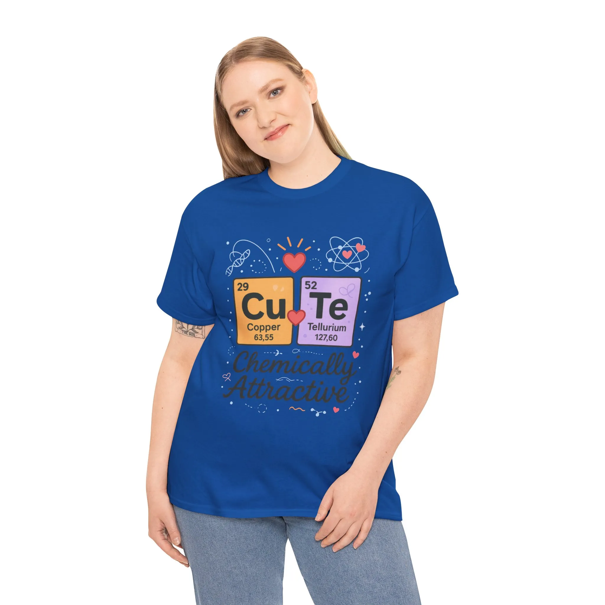 Cute Science T-Shirt for Women, Chemically Attractive Periodic Table Tee, Funny Nerdy Gift for Her, Chemistry Lover Gift, Science Apparel - Image 12