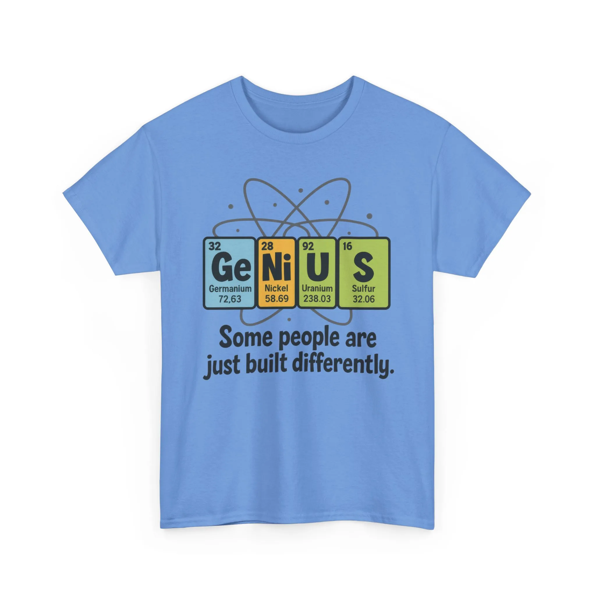 Funny Womens Genius T-Shirt, Periodic Table Nerd Shirt, Science Humor Tee, Gift for Nerds, Science Lovers Gift, Genius Science Tee - Image 16