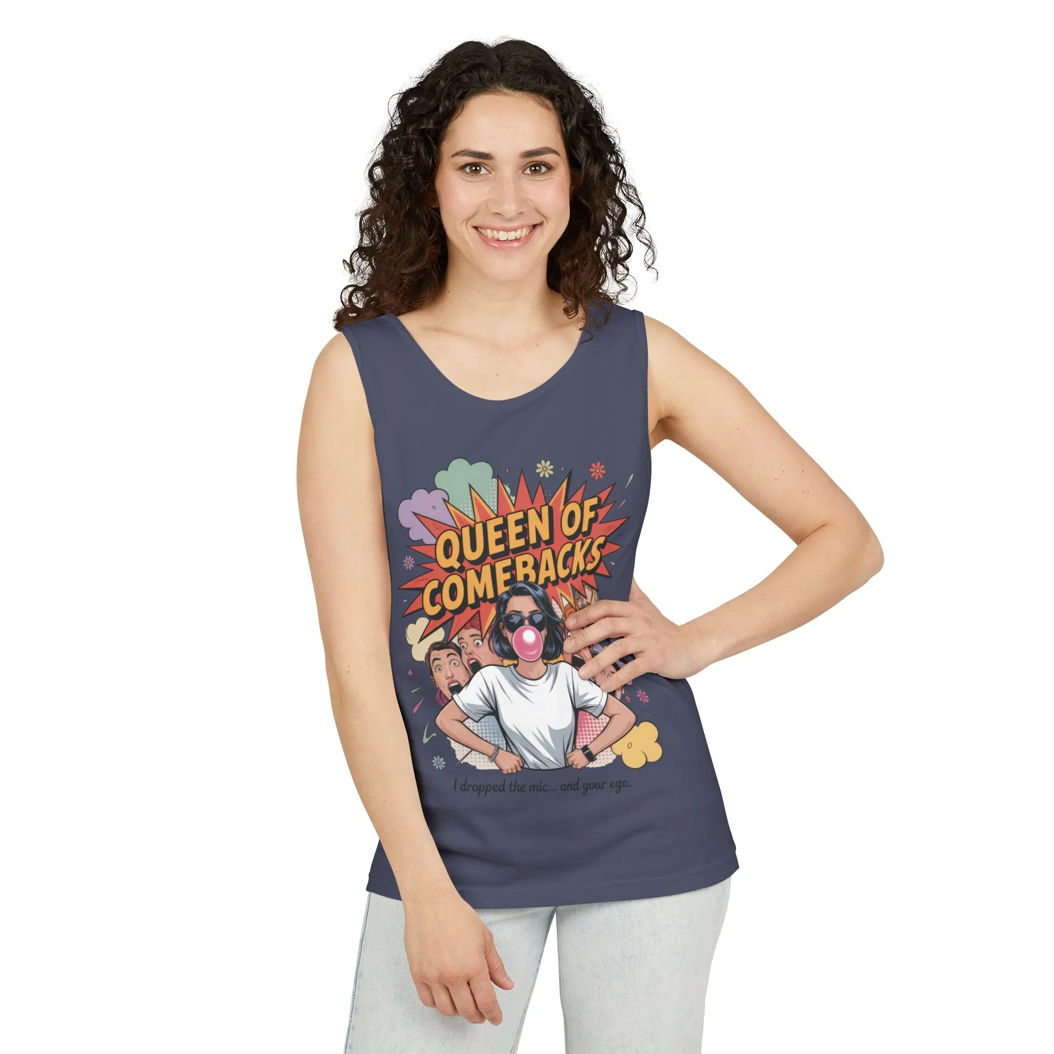 Funny Women's Tank Top, Queen of Comebacks Tee, Funny Graphic Tank, Gift for Her, Casual Wear, Comedy Apparel - Image 14