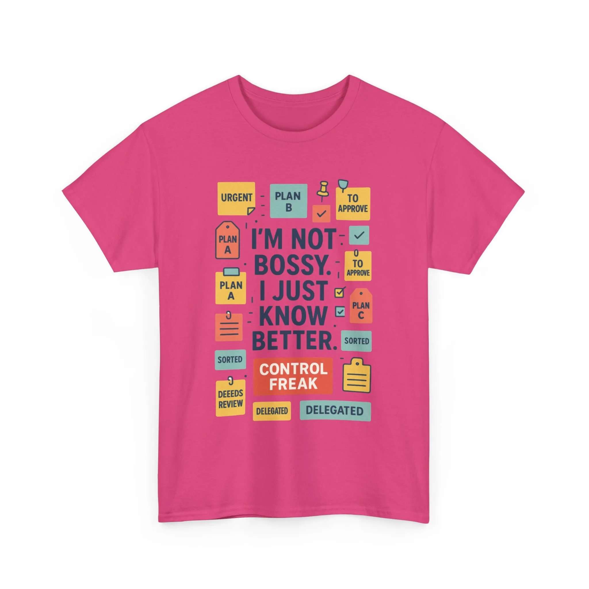 Funny Women's Control Freak T-Shirt, Bold Sarcastic Tee for Her, Funny Women's Cotton T-Shirt for Bossy Friends, Gifts, Self-Expression - Image 25