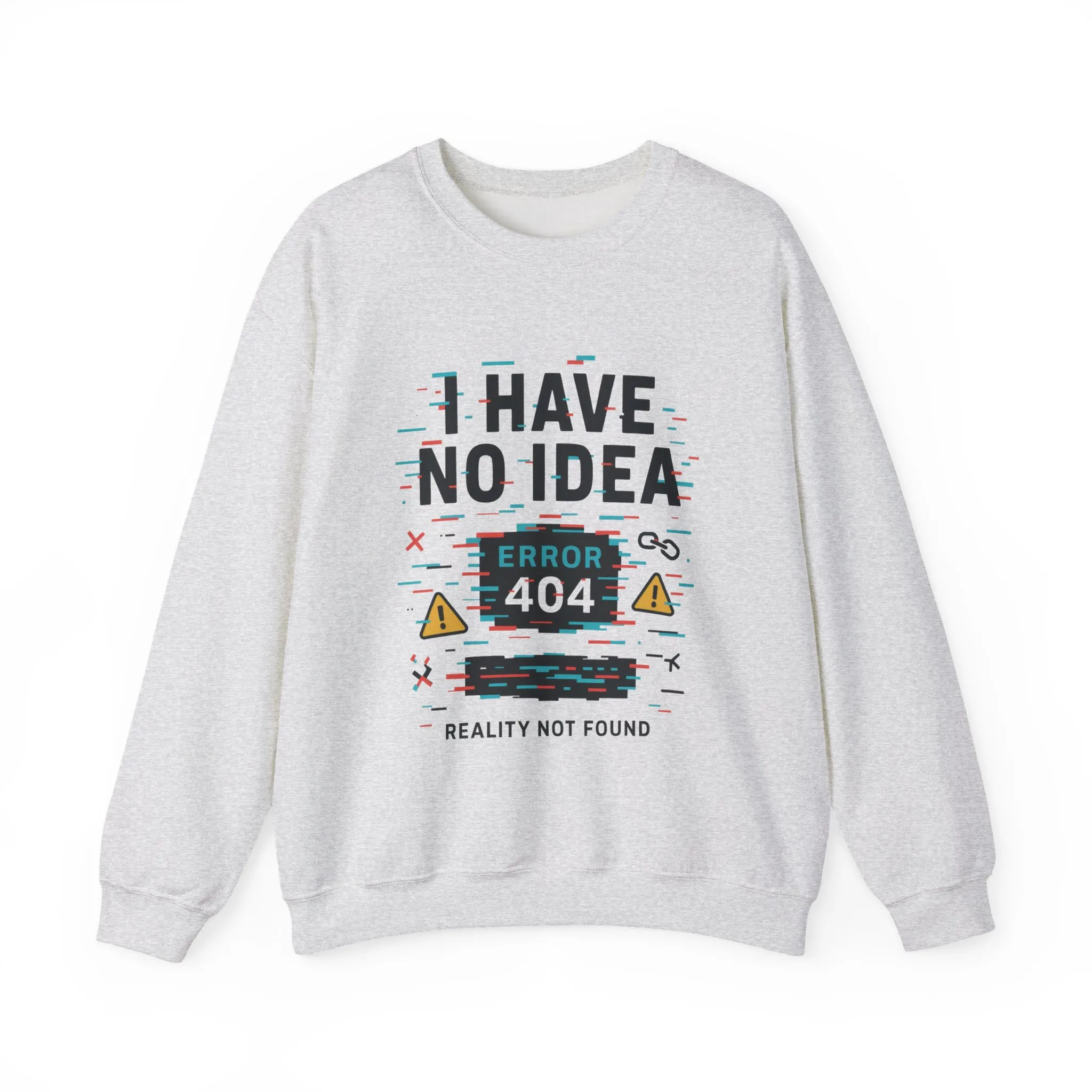 Error 404 Humor Crewneck Sweatshirt, Comfy Unisex Oversized Sweater, Fun Casual Wear, Tech Lover Gift, Everyday Loungewear - Image 35